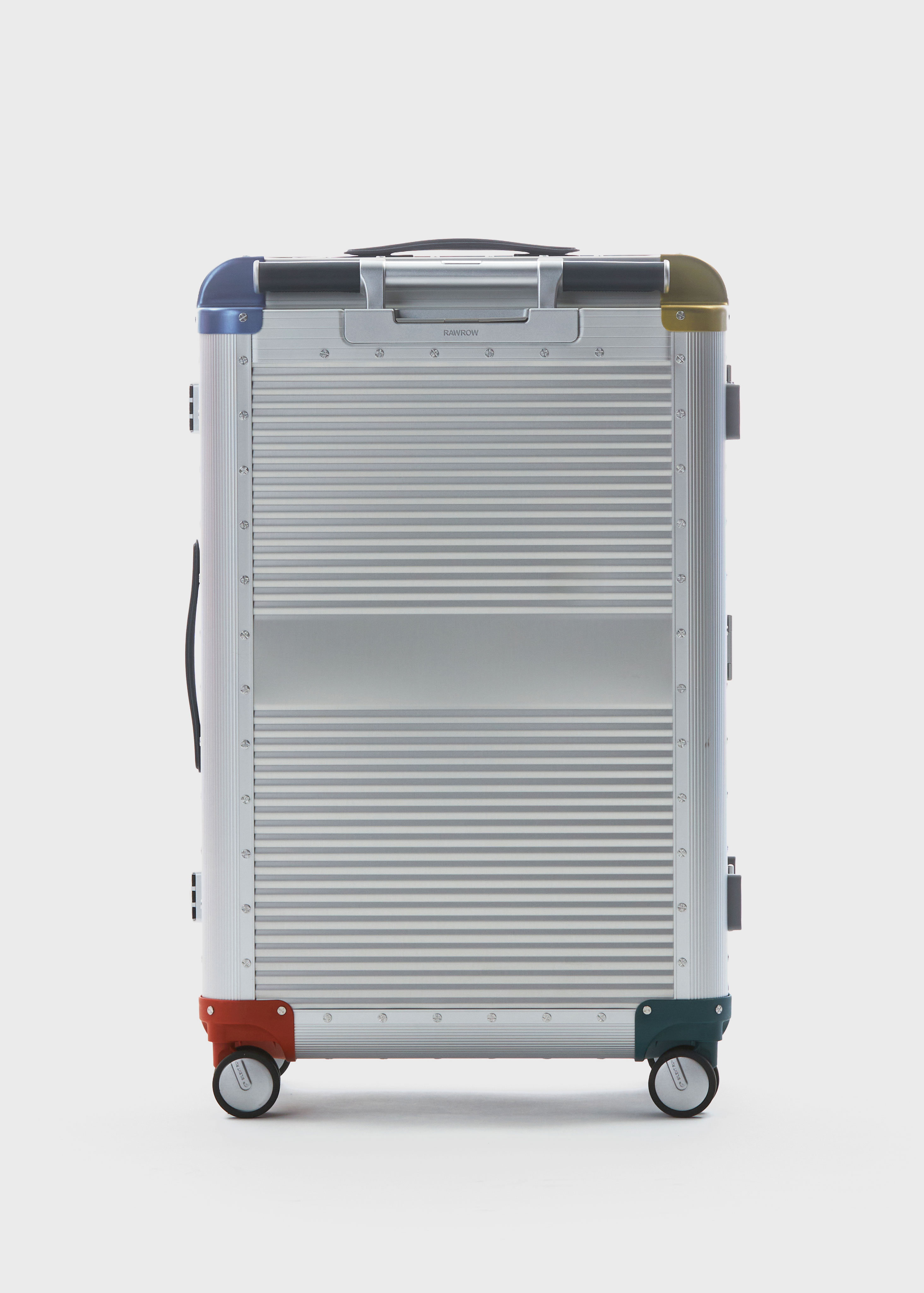 スーツケース・キャリーケース [Paul Smith X Rawrow] Aluminium 108L (28 inch) Paul Smith + RAWROW - 'Alu' Series R Trunk 88L