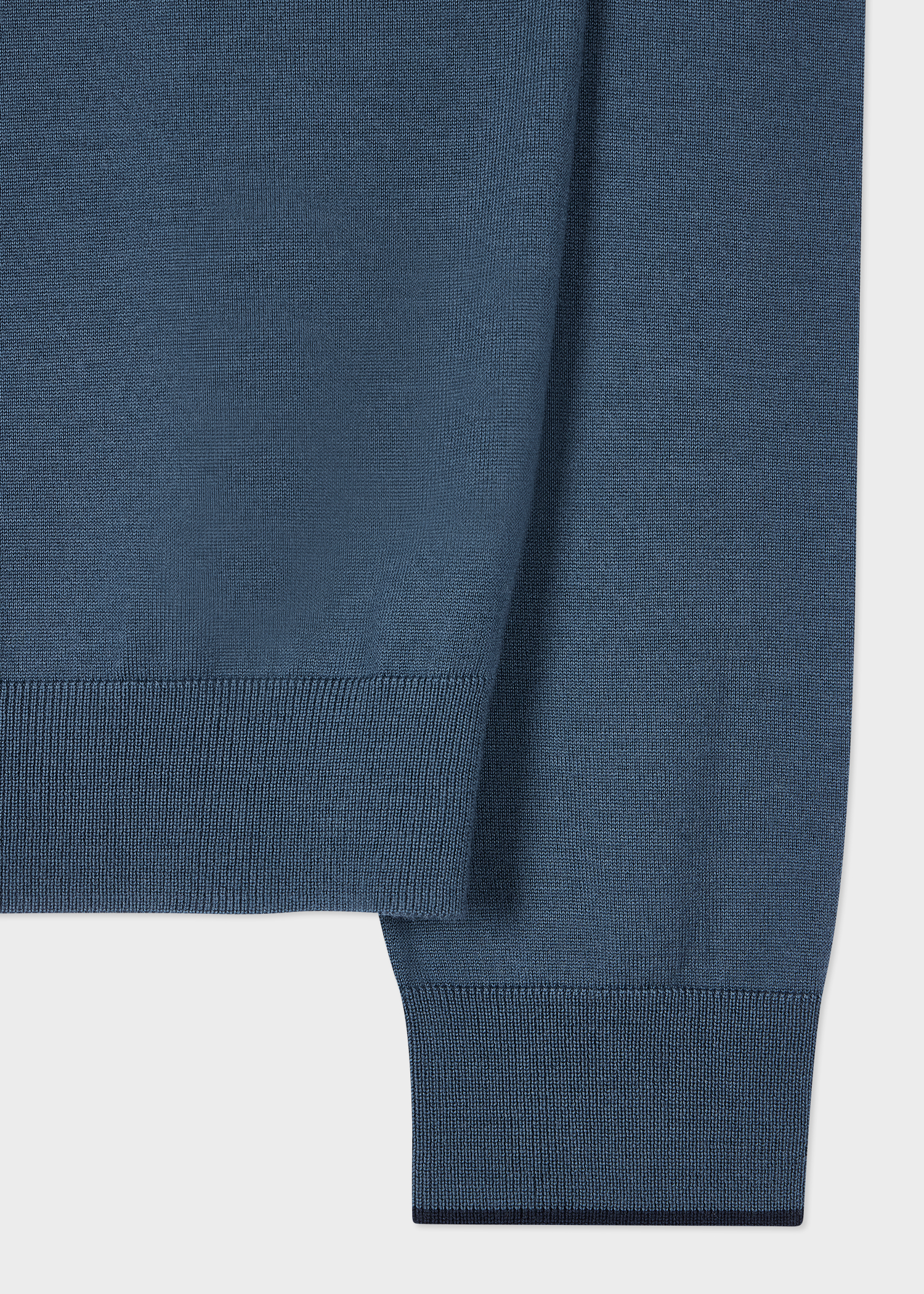 Dark Grey Washable Merino Wool Sweater