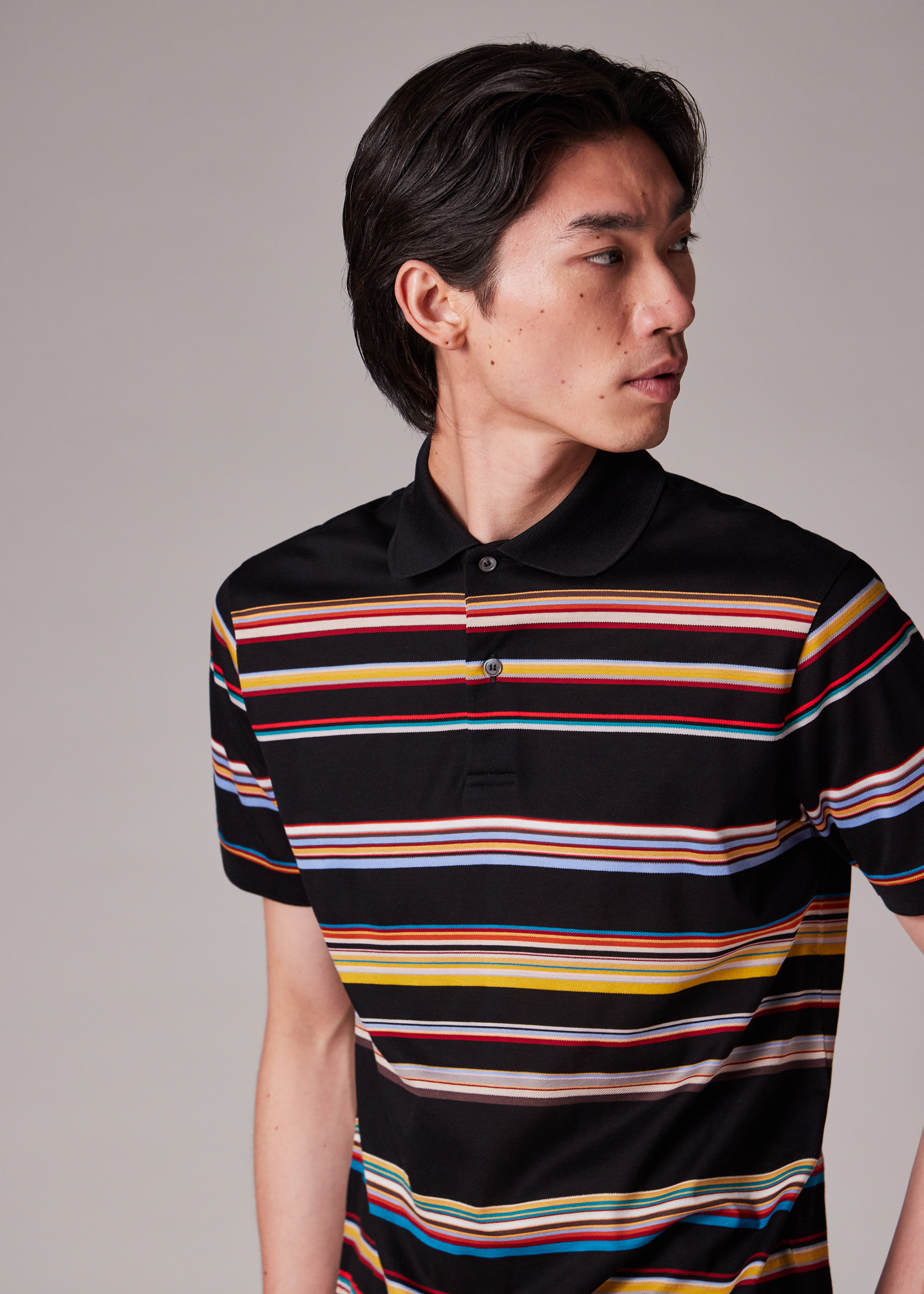 *Paul Smith* \"Signature Stripe\"ポケット 半袖カットソー Paul Smith｜