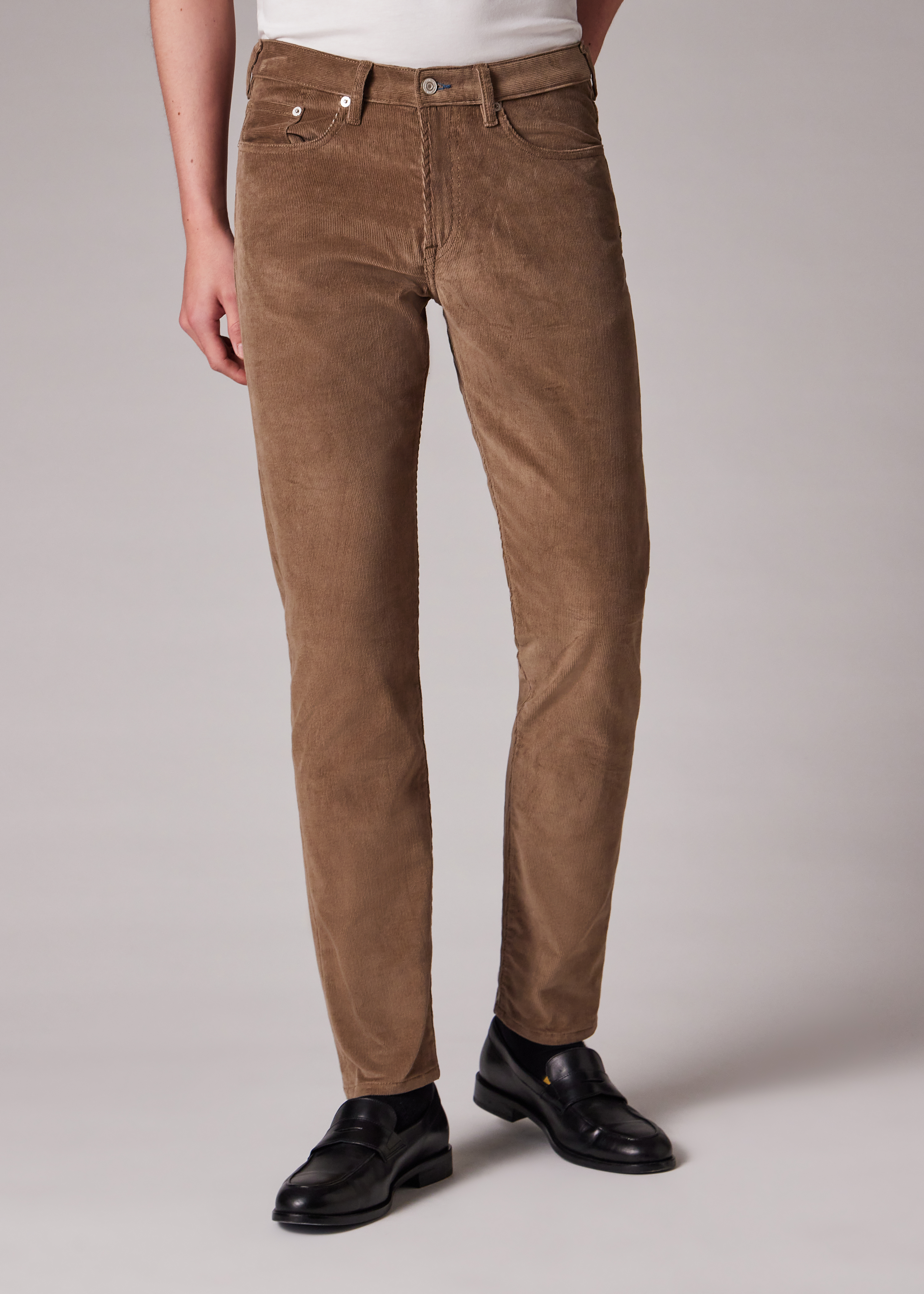 【PORTERNA】Withered Corduroy Trousers Brixton Victory Washed Copper & Desert Palm Corduroy Pants