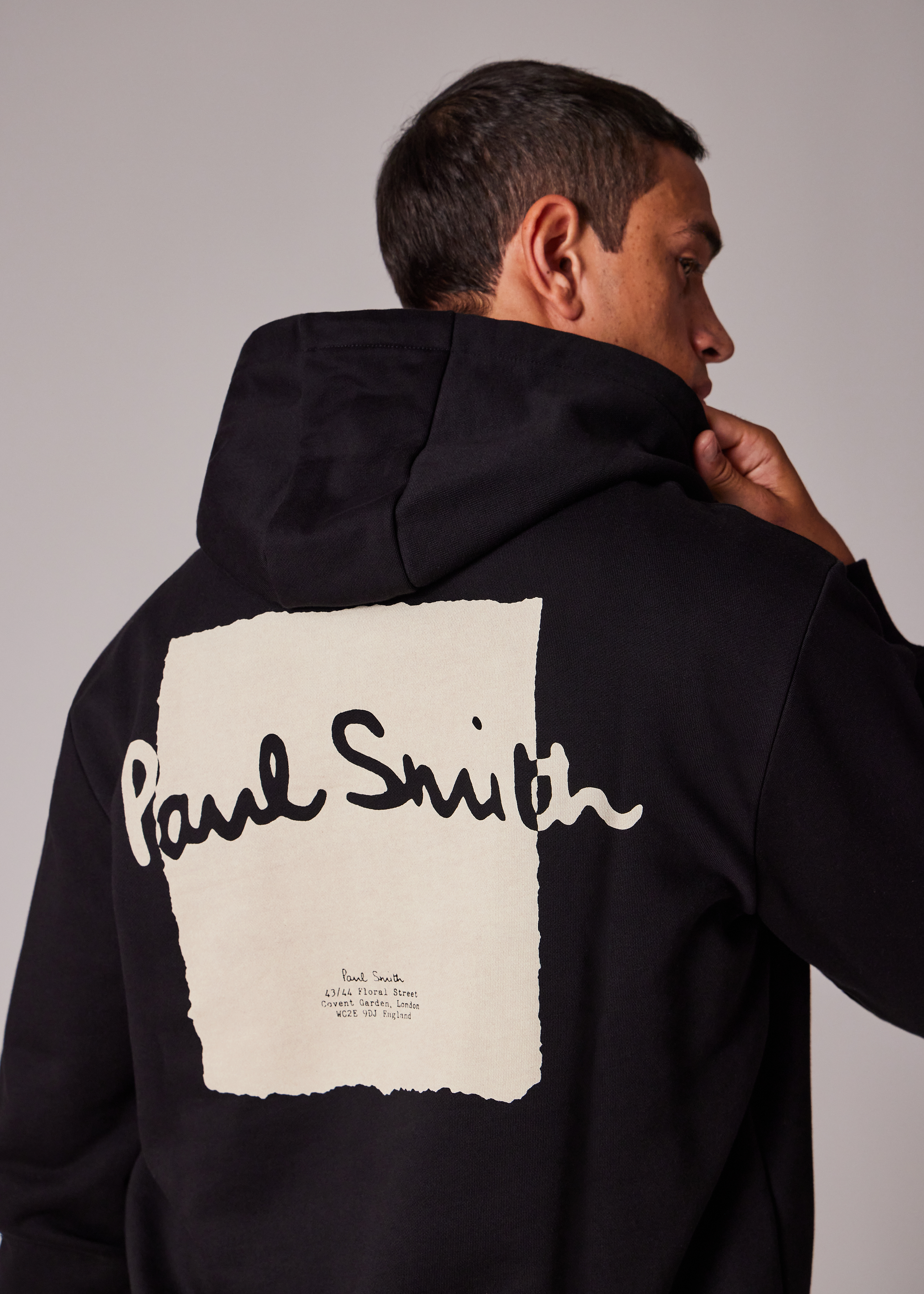 【関税&送料込】Paul Smith Hoodie Paul Smith Pullover Hoodie Black | Mainline Menswear United