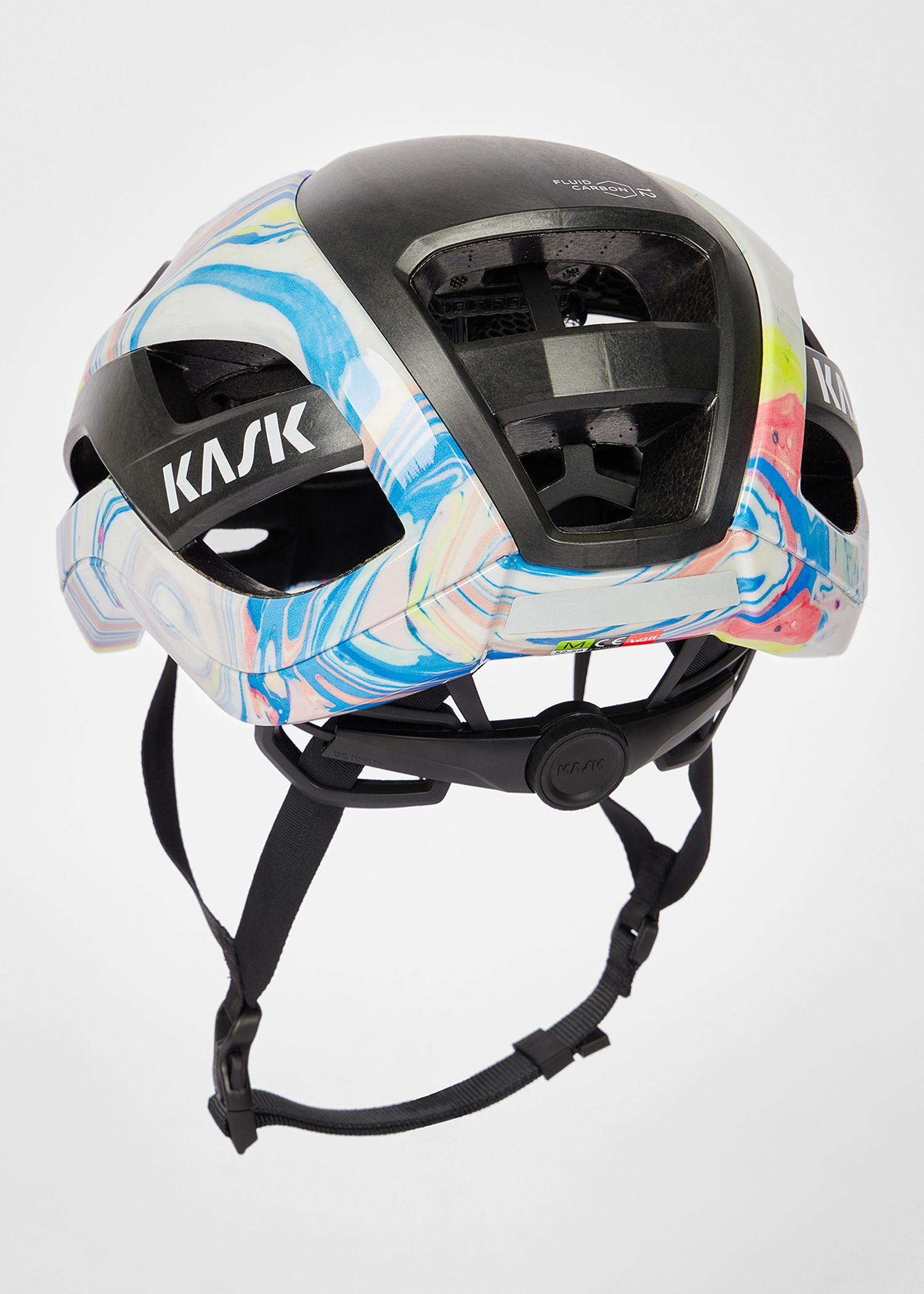 paul smith motorbike helmet Paul Smith + Kask White 'Marble Inks' Elemento Cycling Helmet