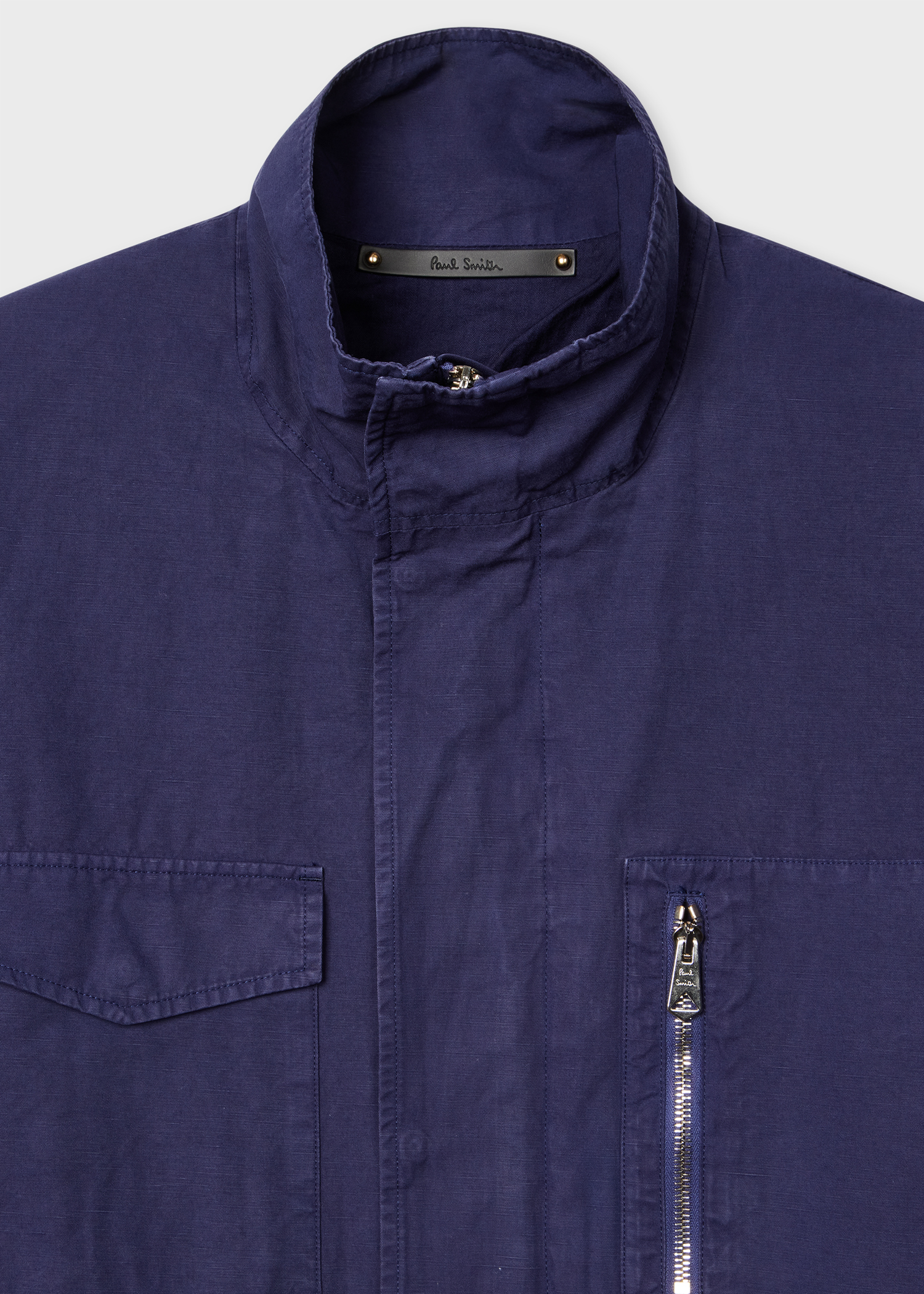ジャケット・アウター Garment Dyed Poplin Field Coat Men's Navy Garment-Dye Cotton-Linen Field Jacket