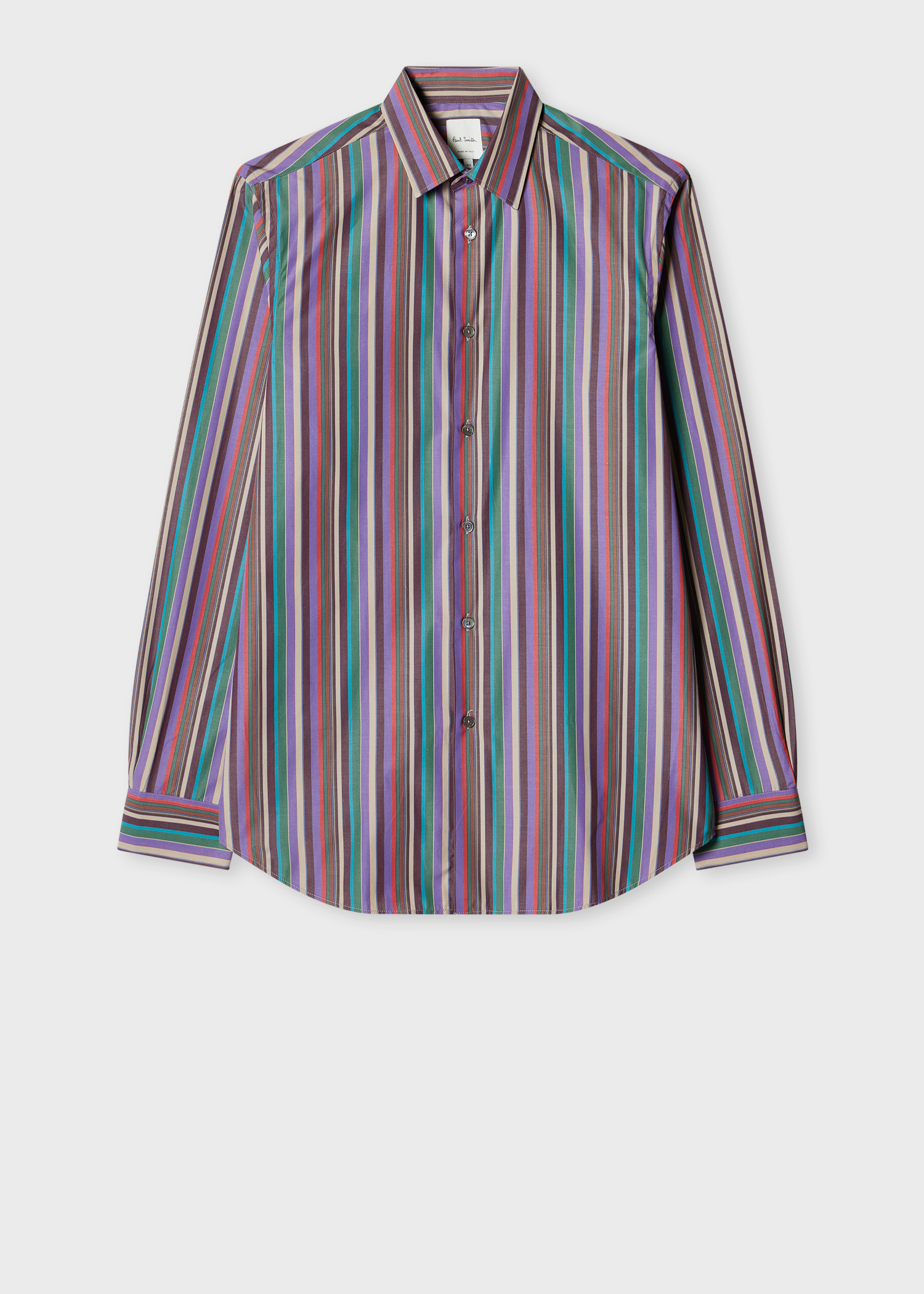 Tシャツ・カットソー Paul Smith MENS SC TAILORED FIT SHIRT (M1R 800P3 P01918 40) Paul Smith Mens Sc Tailored Fit Shirt - Blue | M1R800P3P0191840