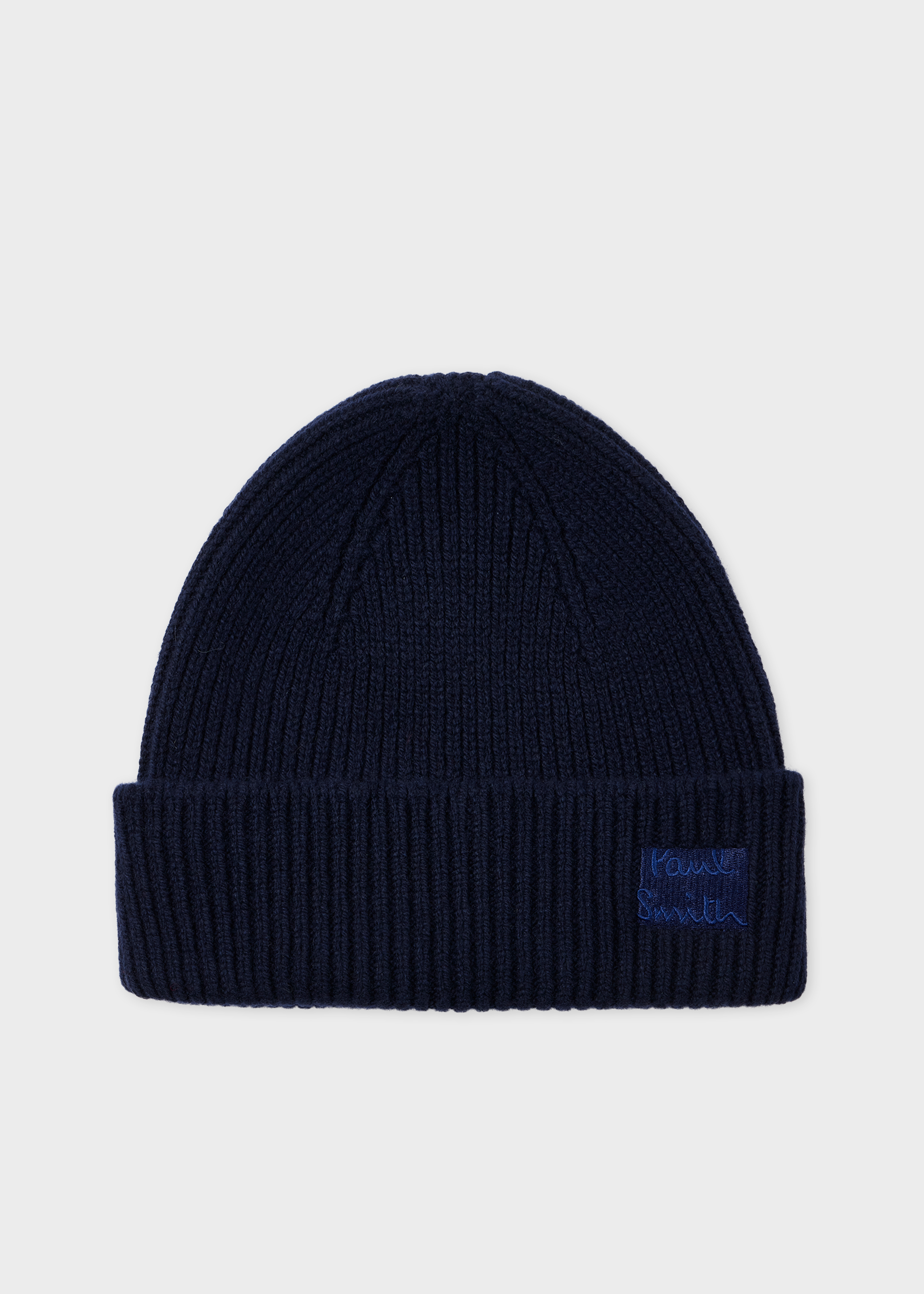Paul Smith Navy Cashmere-Blend Beanie King's Cross