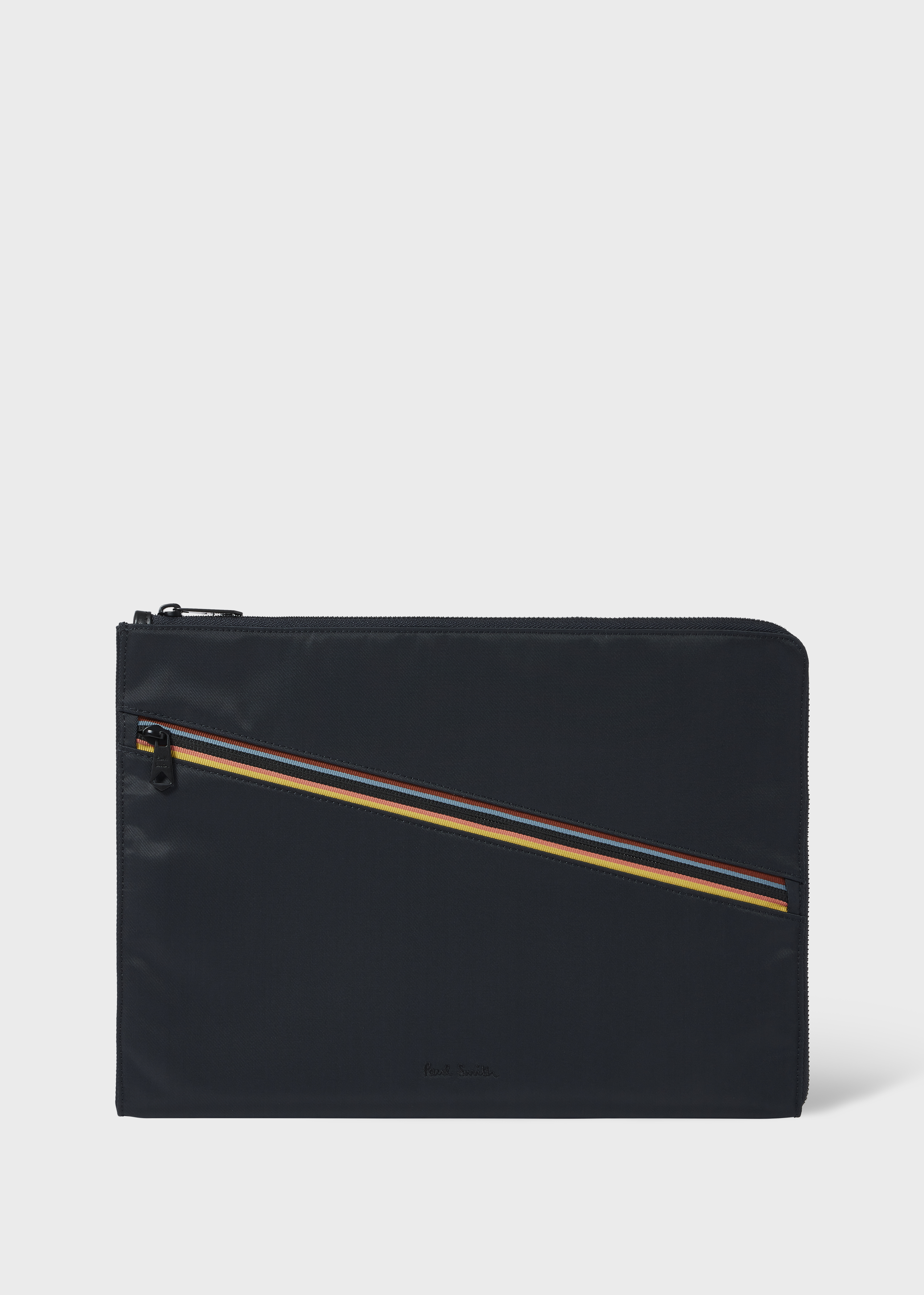 【Paul Smith】ポールスミス ドキュメントケース PCケース ネイビー 美品】 ポールスミス ドキュメントケース PCケース 13インチ A4