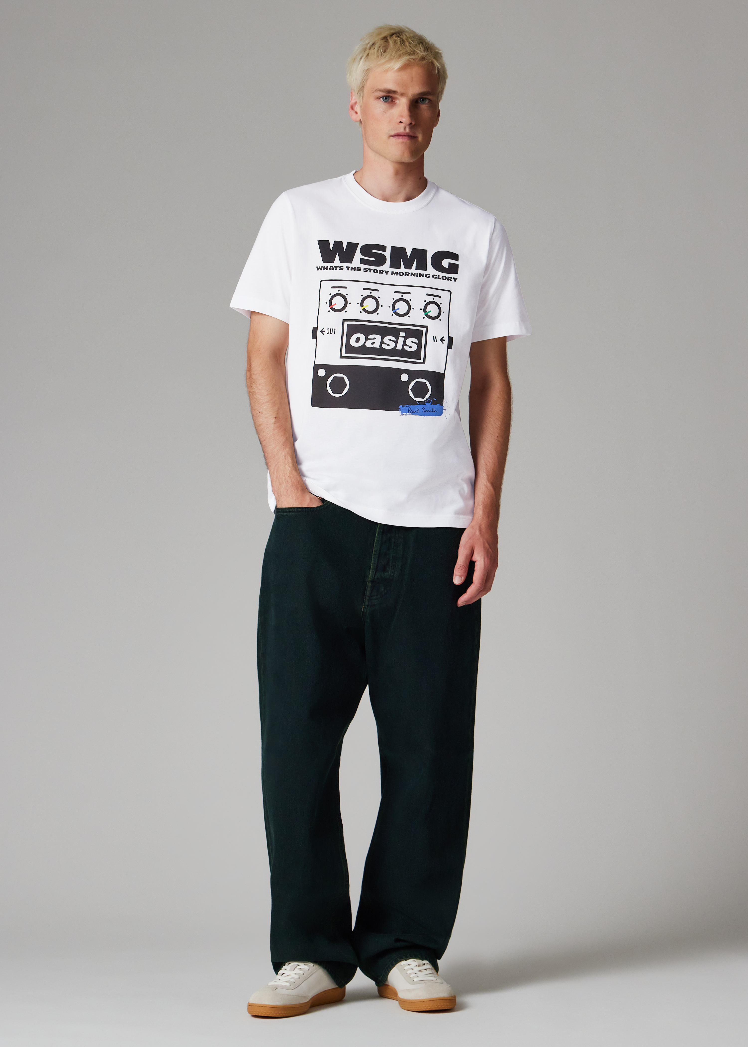 Paul Smith x Oasis - White WSMG Print T-Shirt