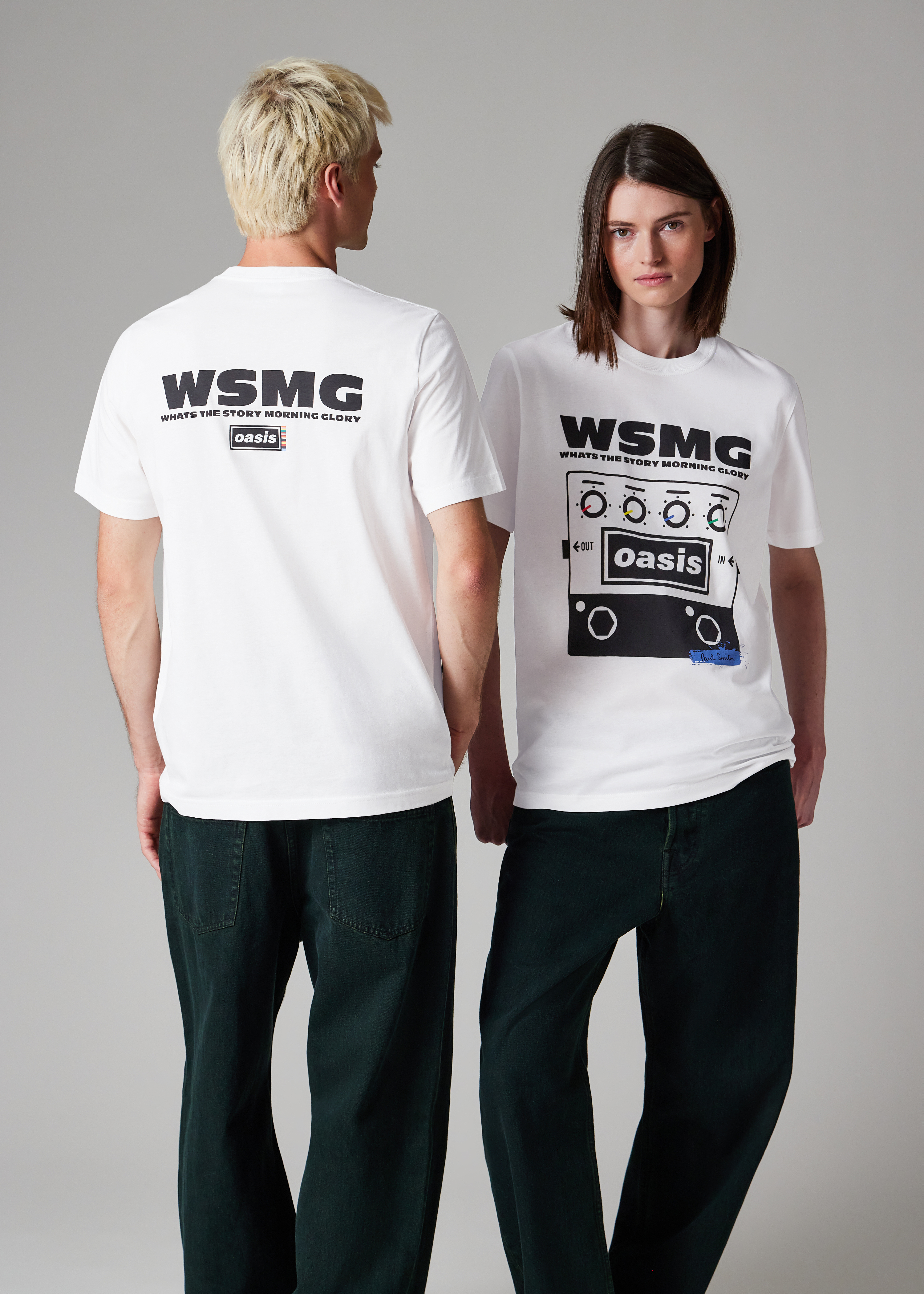 Paul Smith x Oasis - White WSMG Print T-Shirt
