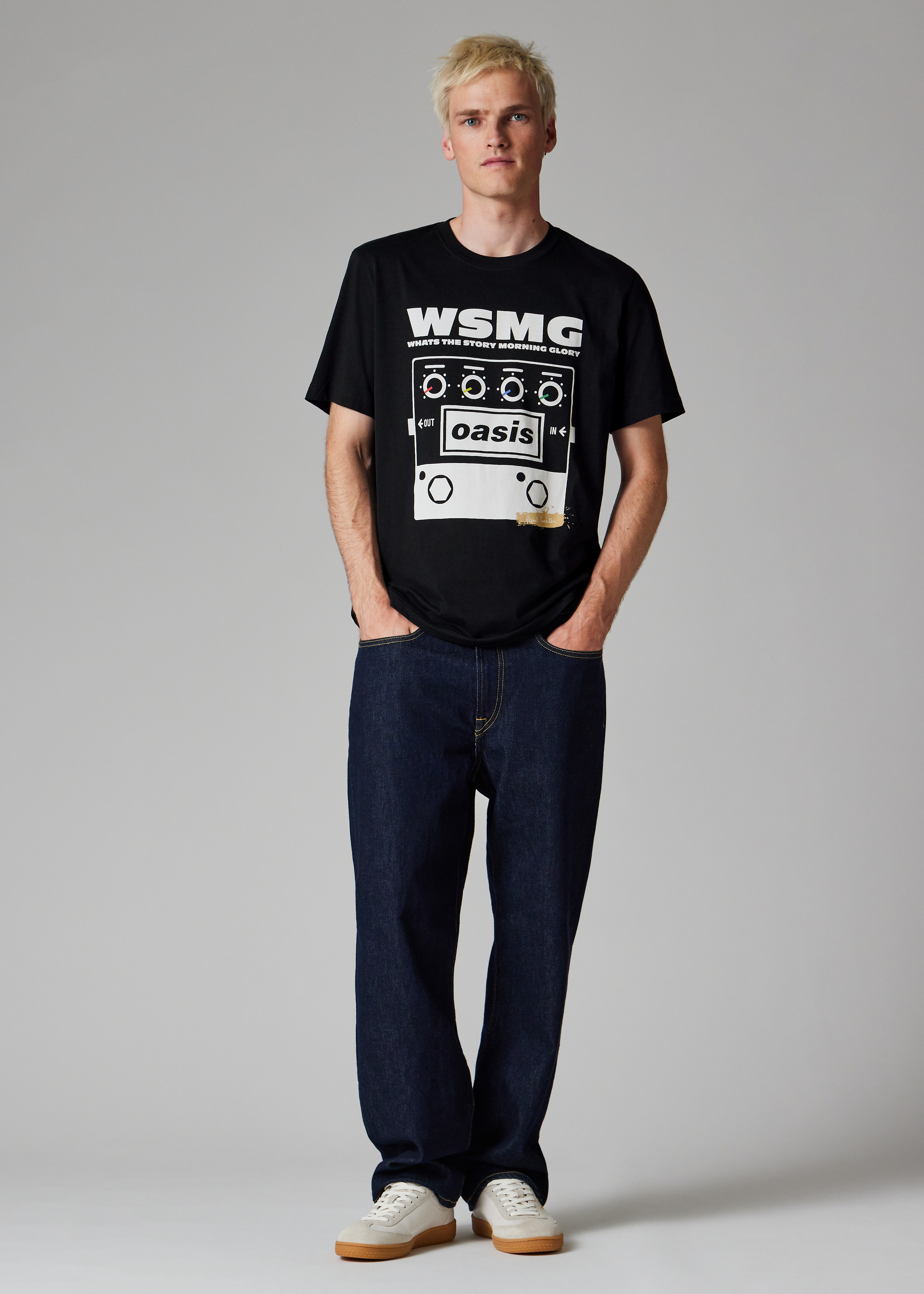 Paul Smith x Oasis - Black WSMG Print T-Shirt