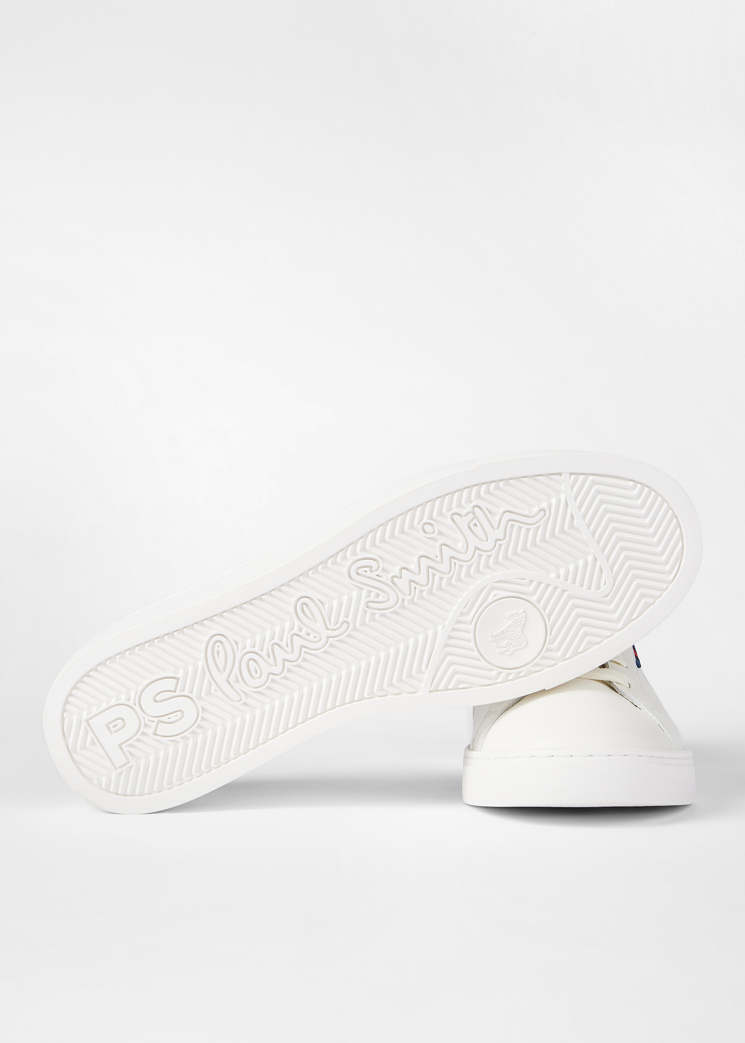 White Leather 'Beech' Trainers