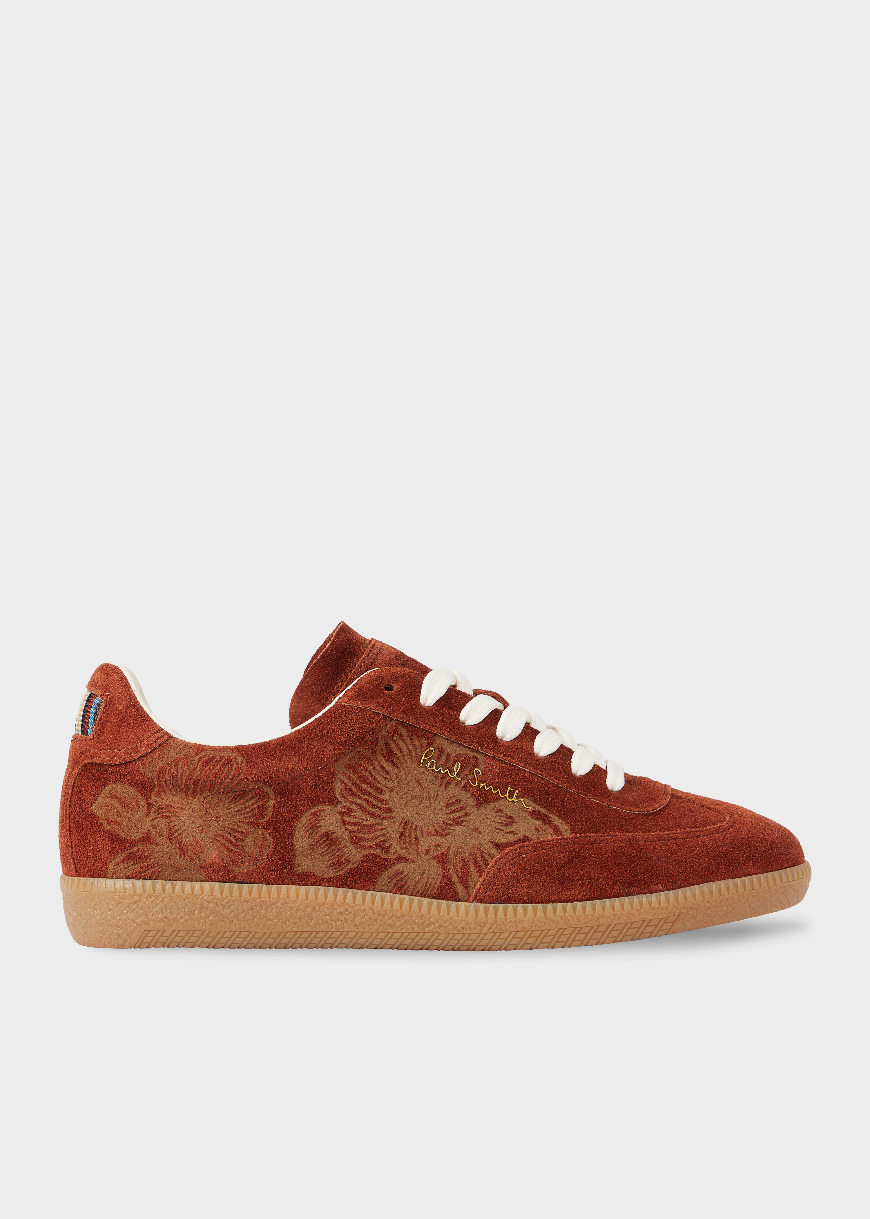 Women's Rust 'Como' Suede Trainers