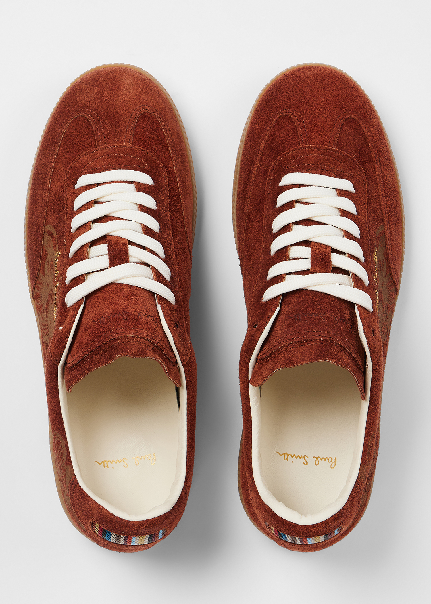 Women's Rust 'Como' Suede Trainers