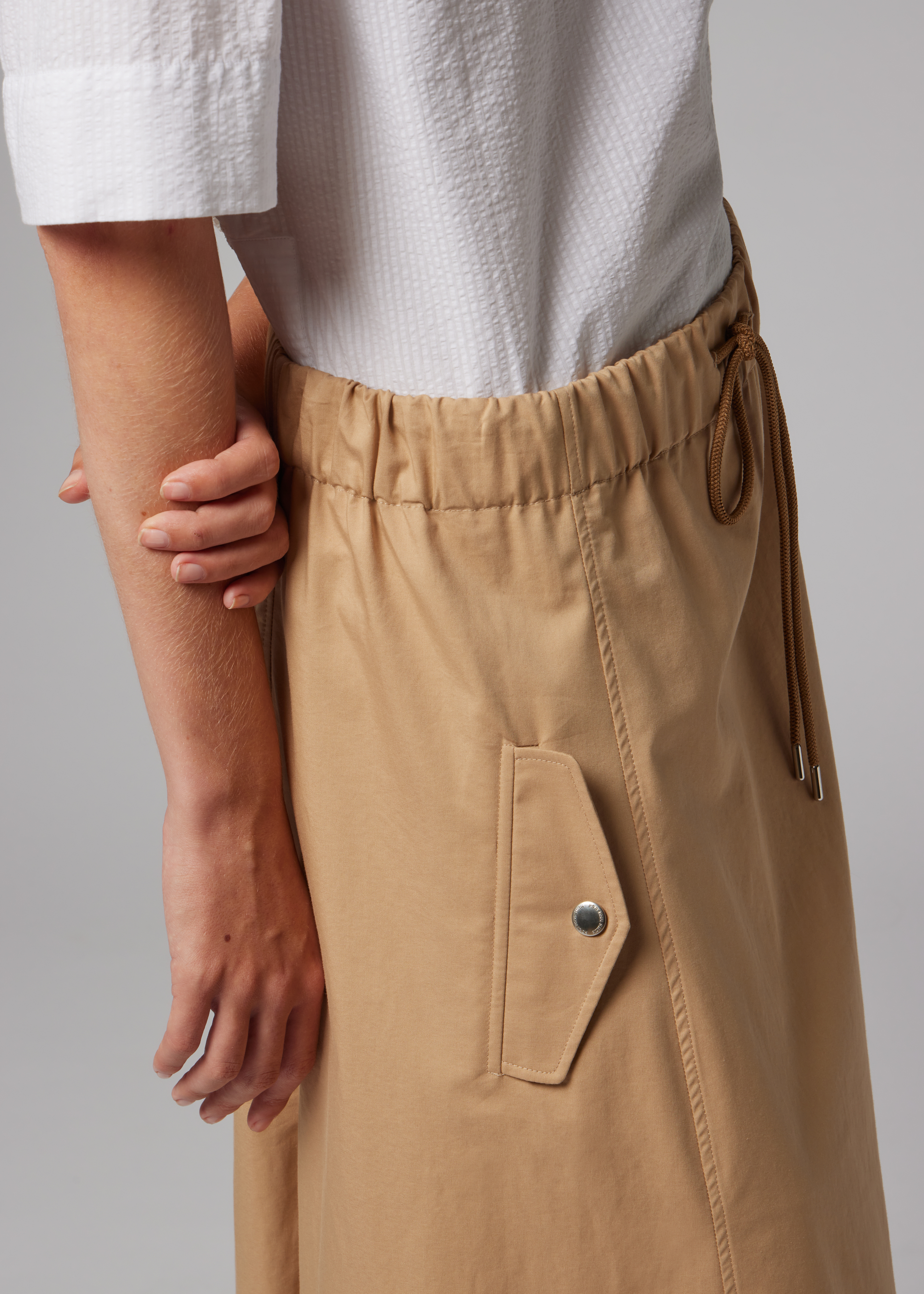 Women's Drawstring Waist Skirt