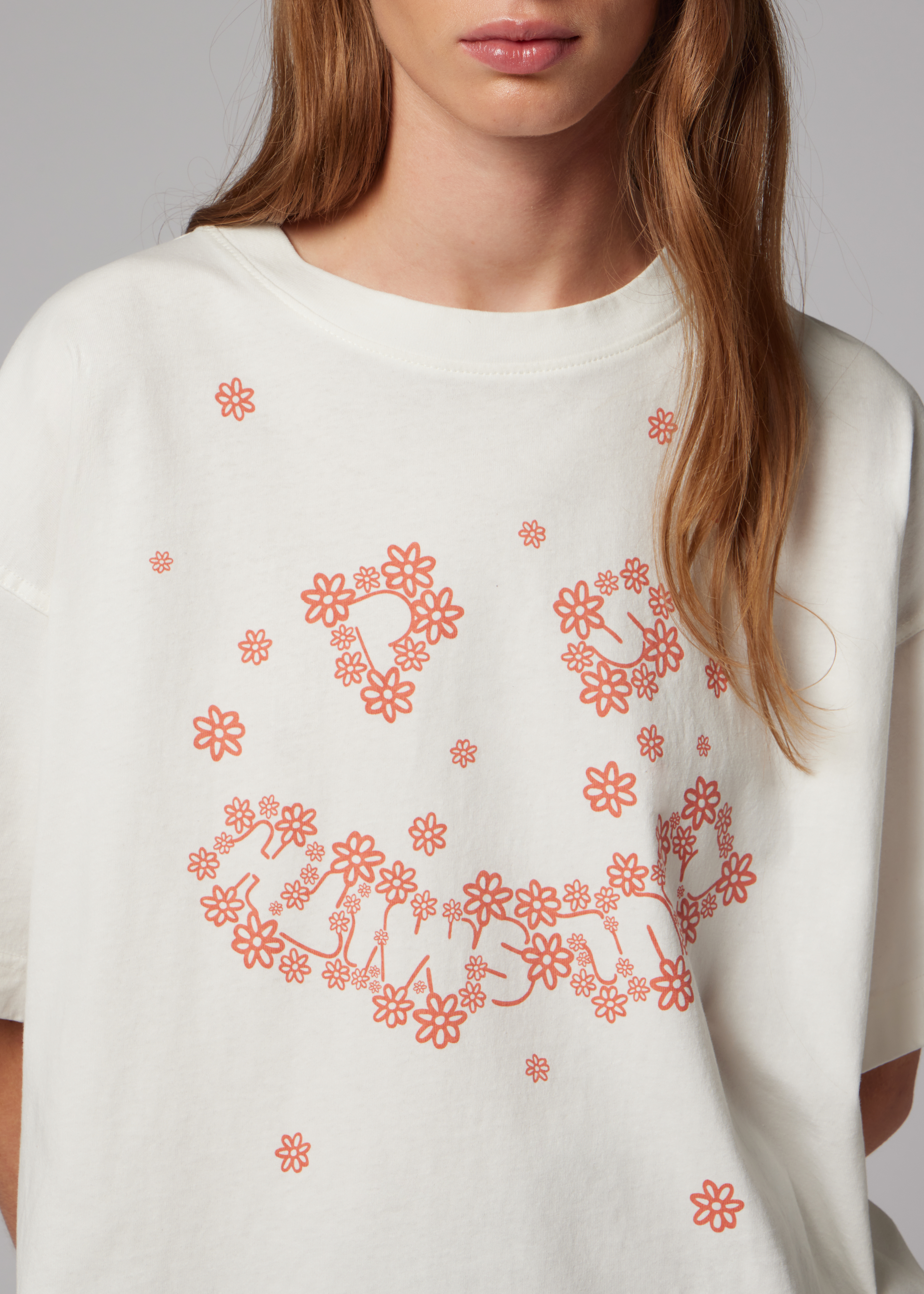 Women's Organic Cotton 'Daisy Happy' T-Shirt