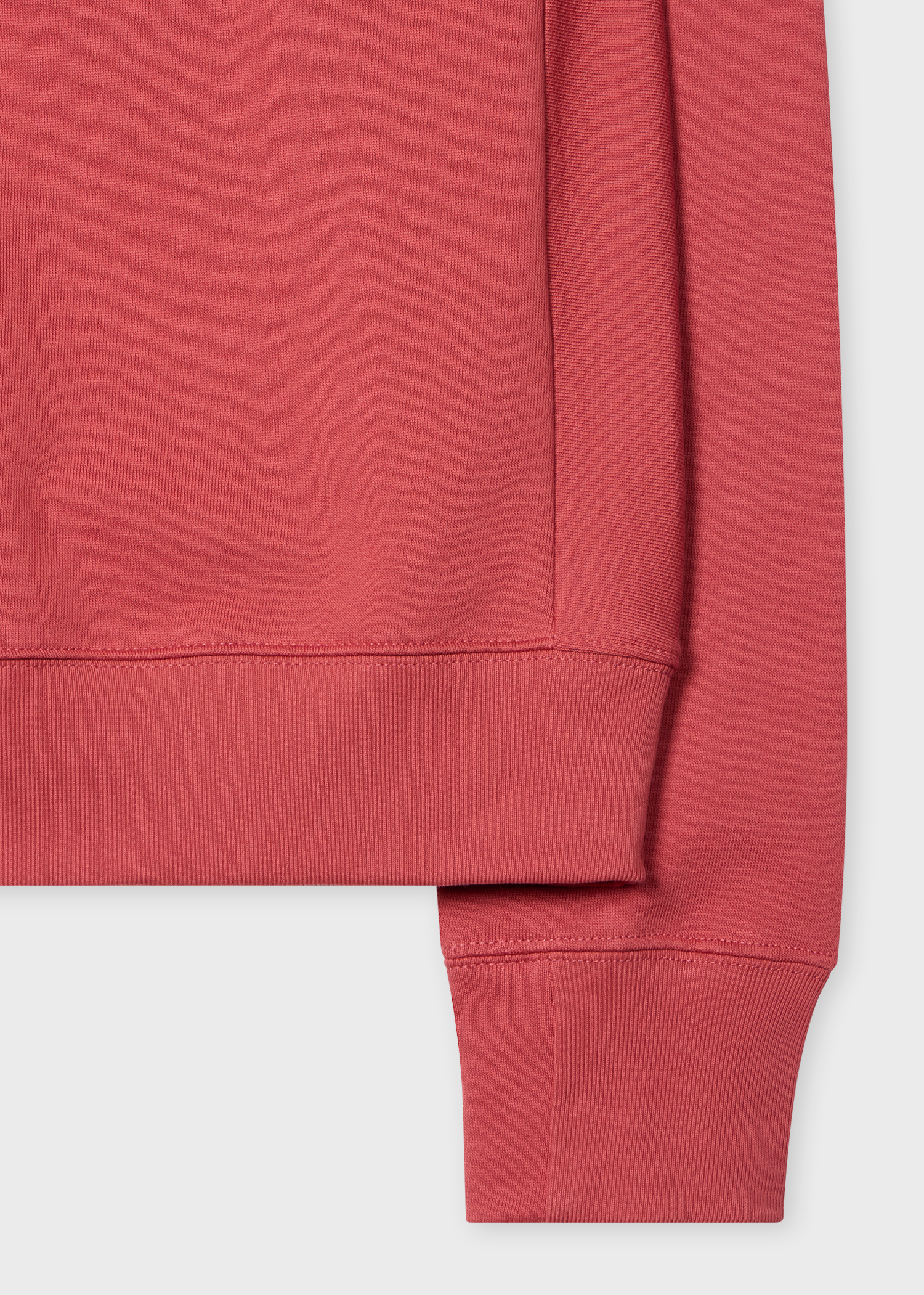 Soft Pink Organic Cotton Zebra Logo Sweatshirt