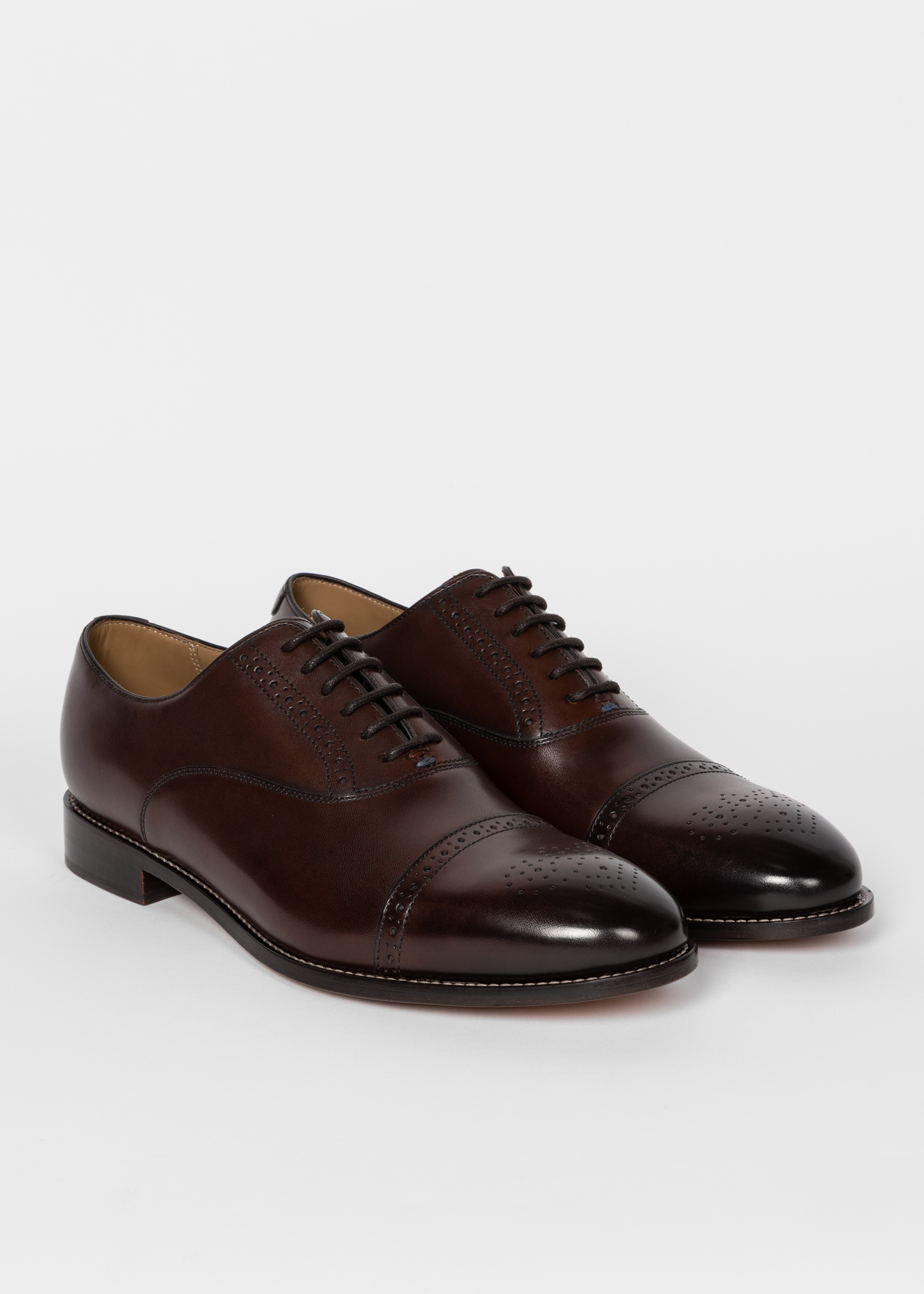 Brown Leather 'Philip' Shoes