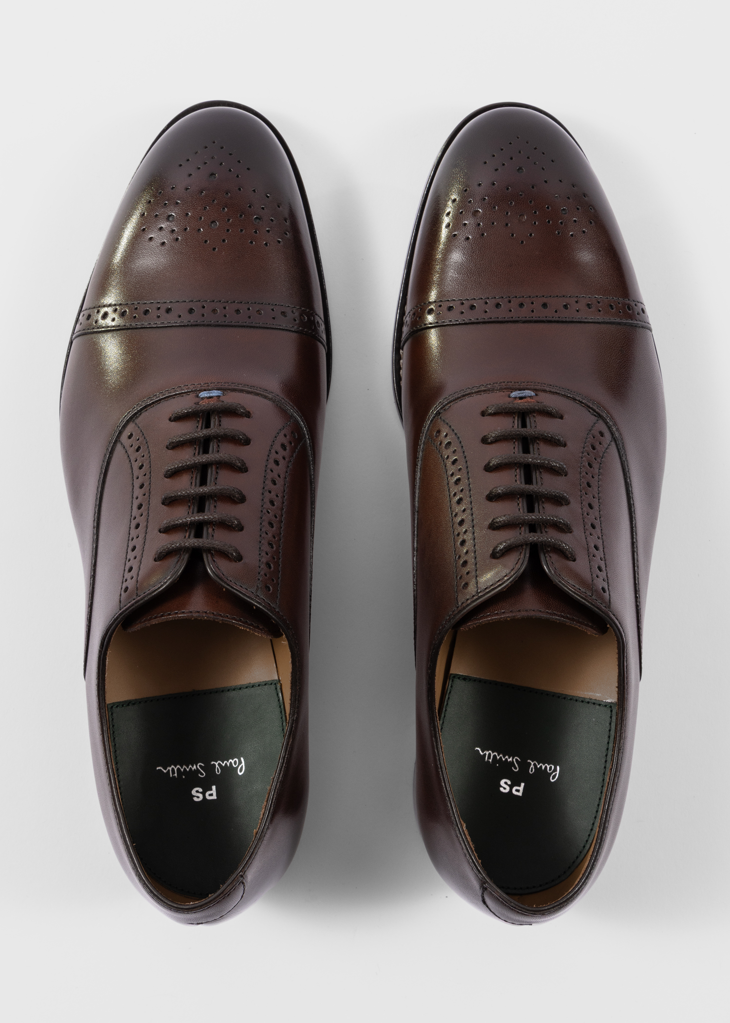 Brown Leather 'Philip' Shoes