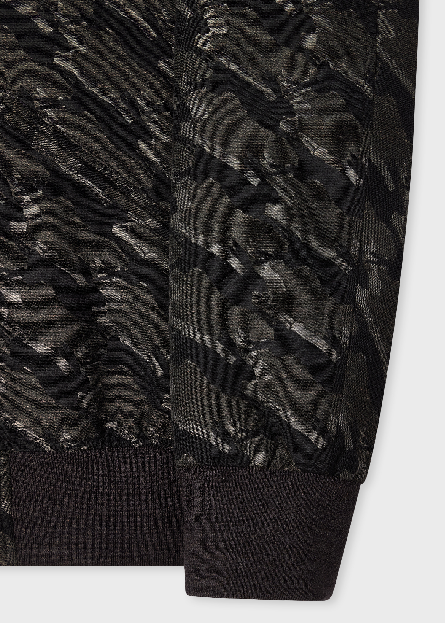 'Rabbit' Jacquard Bomber Jacket