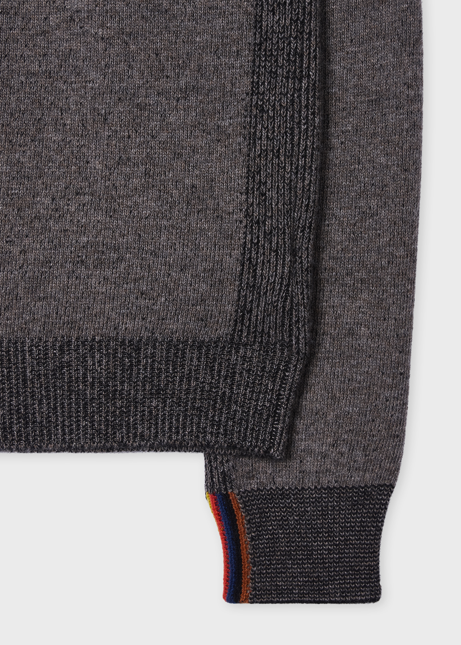 Grey Lambswool Sweater