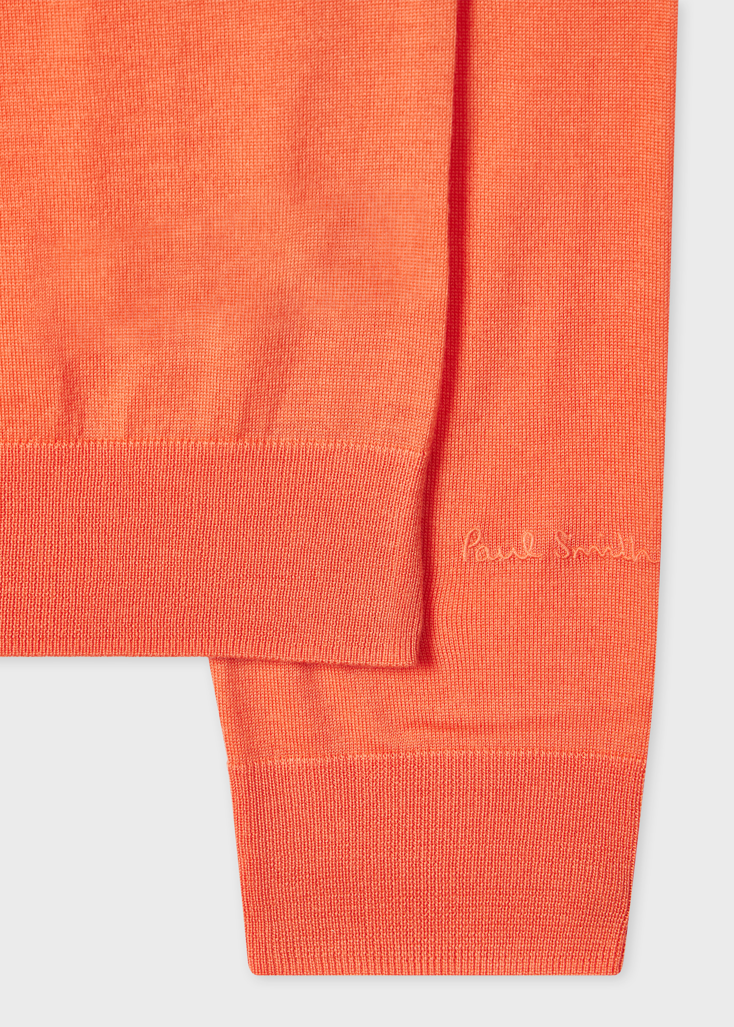 Coral Merino Wool Sweater