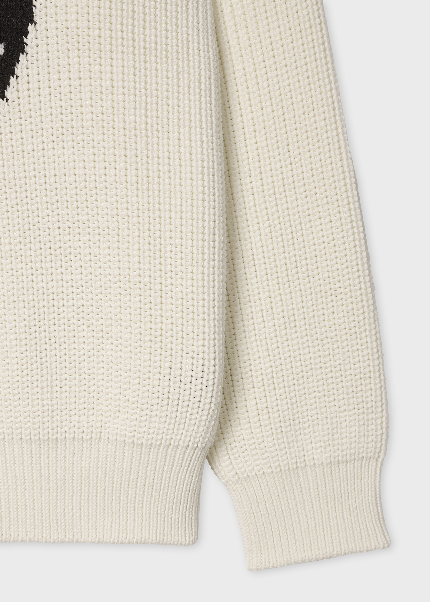 Women's Cream 'Strawberry' Knitted Sweater