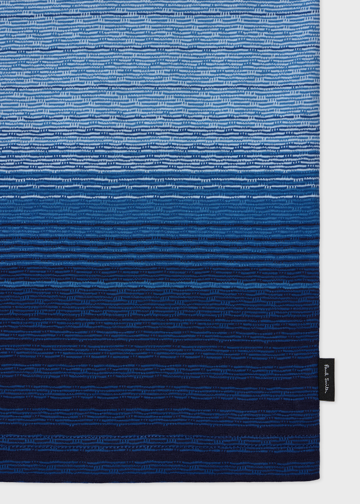 Blue Gradient Stripe T-Shirt