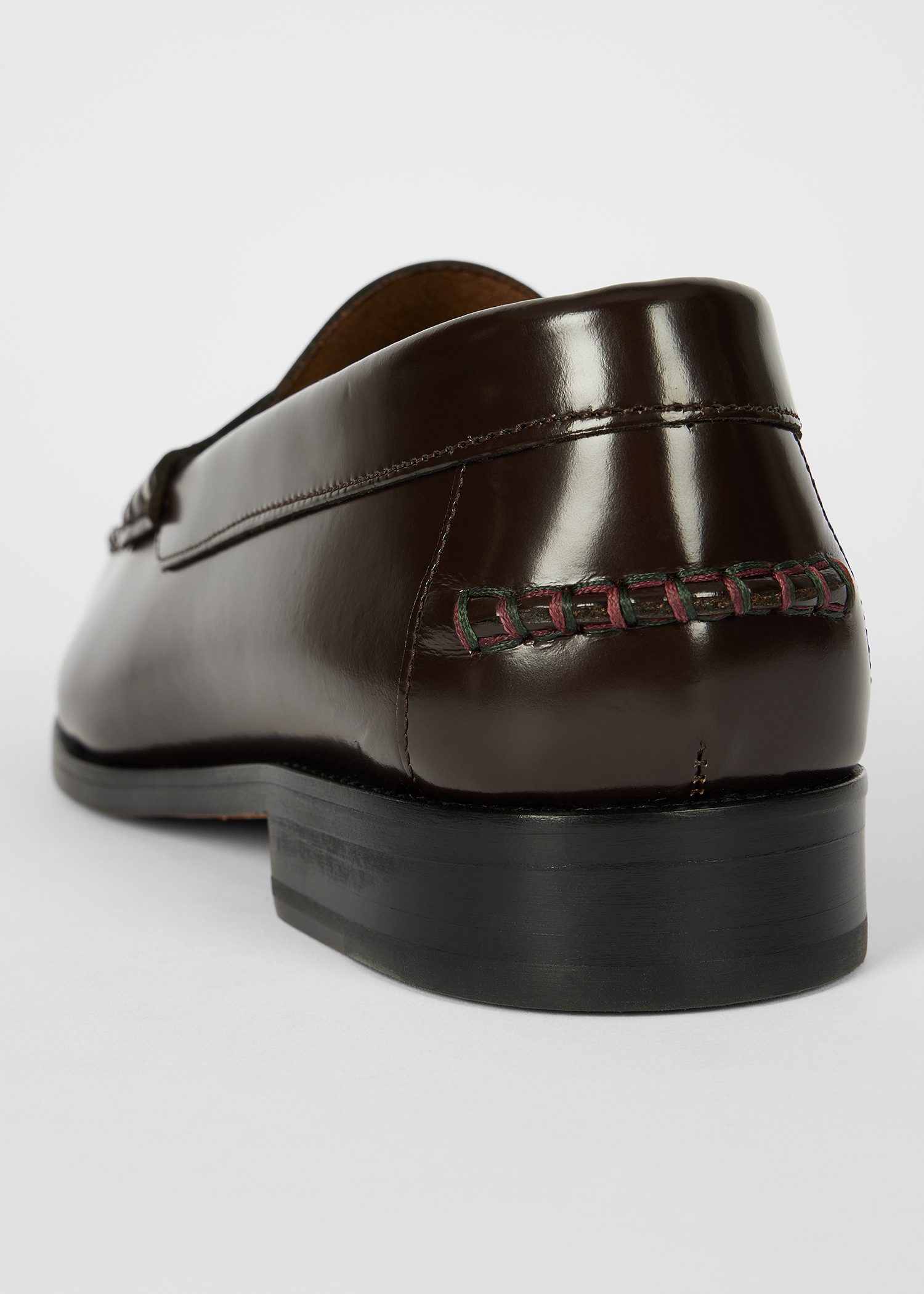 Dark Brown Leather 'Lido' Loafers