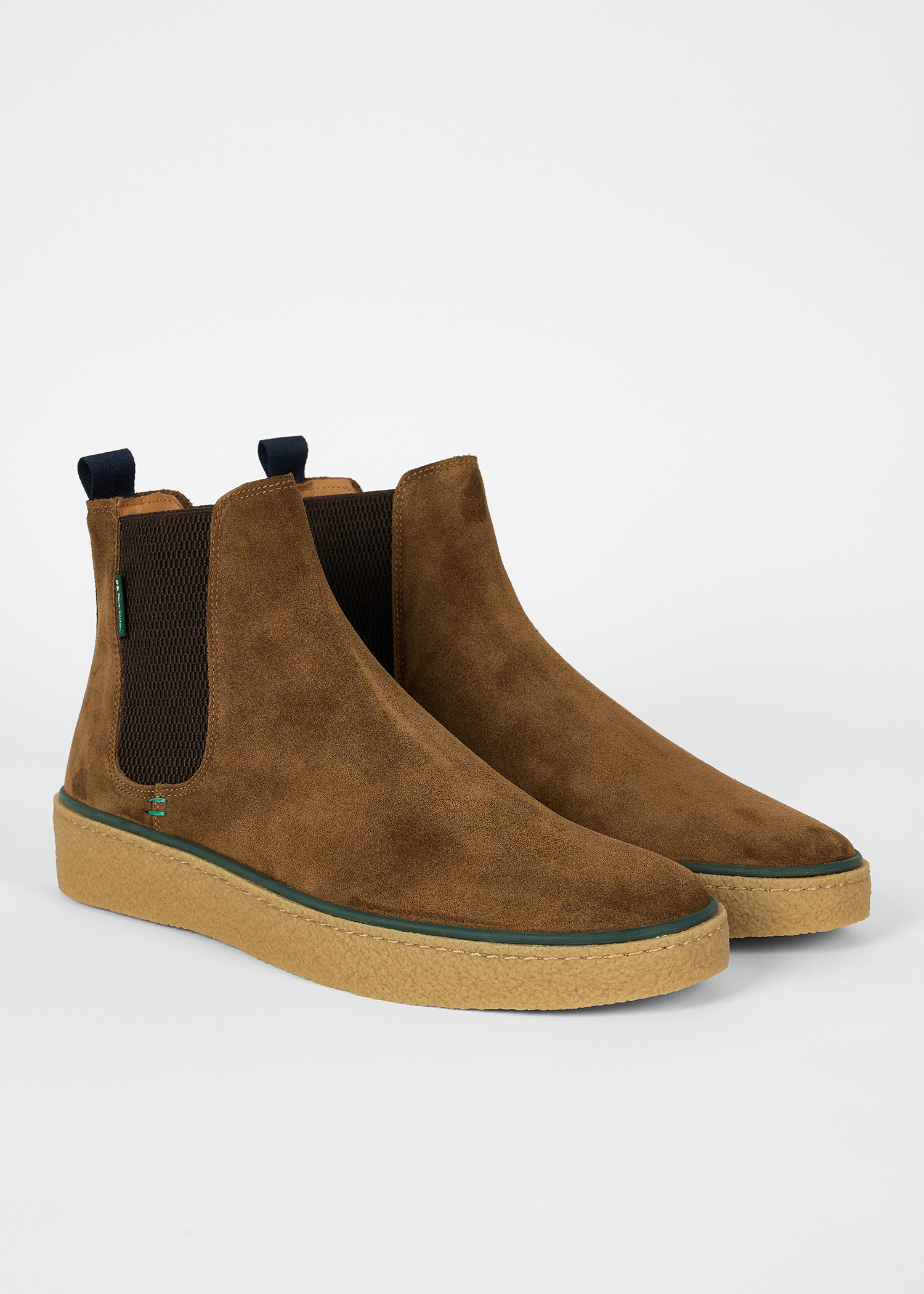 Tan Suede 'Bash' Boots