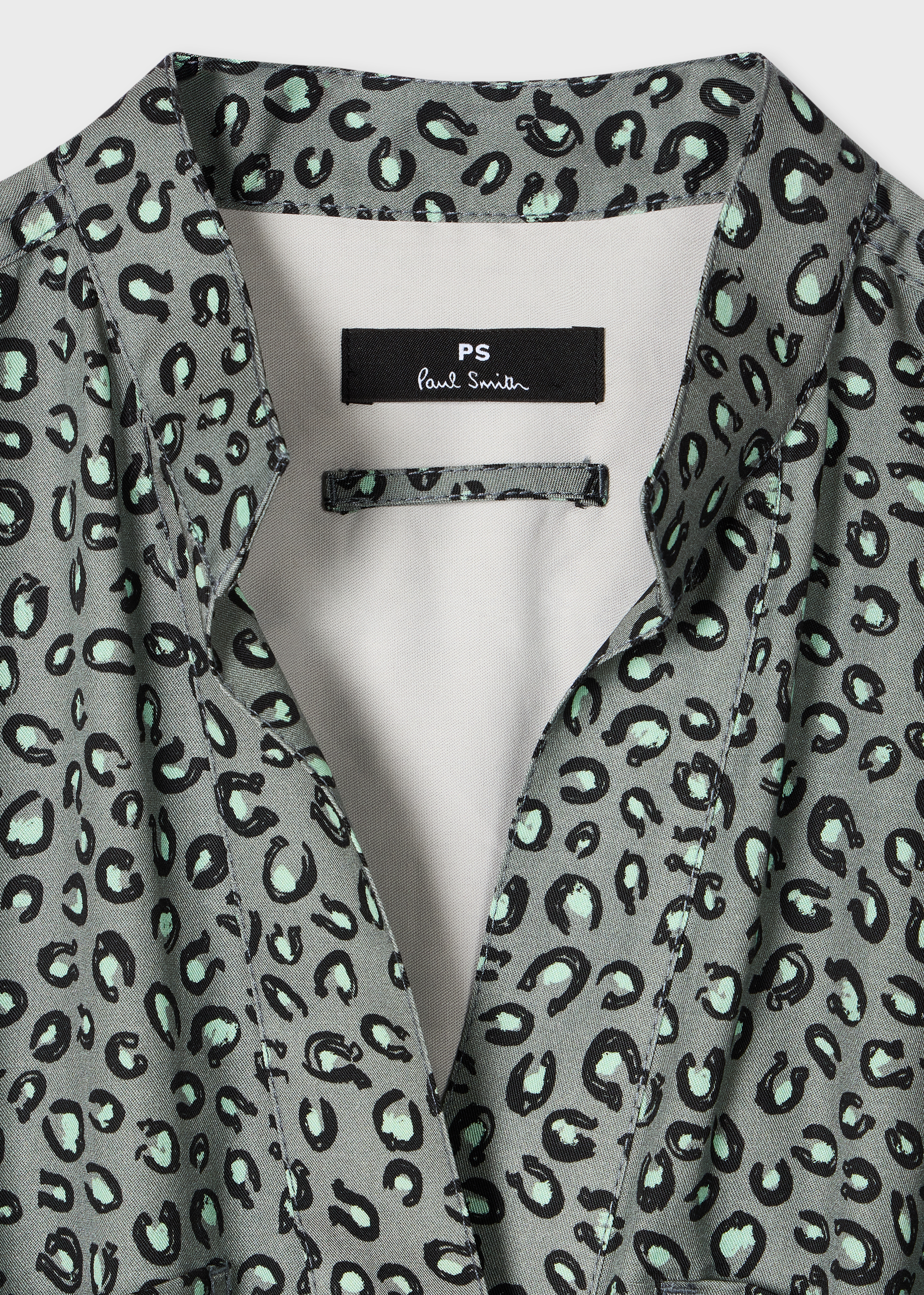 Women's Blue 'Animal' Print Dress