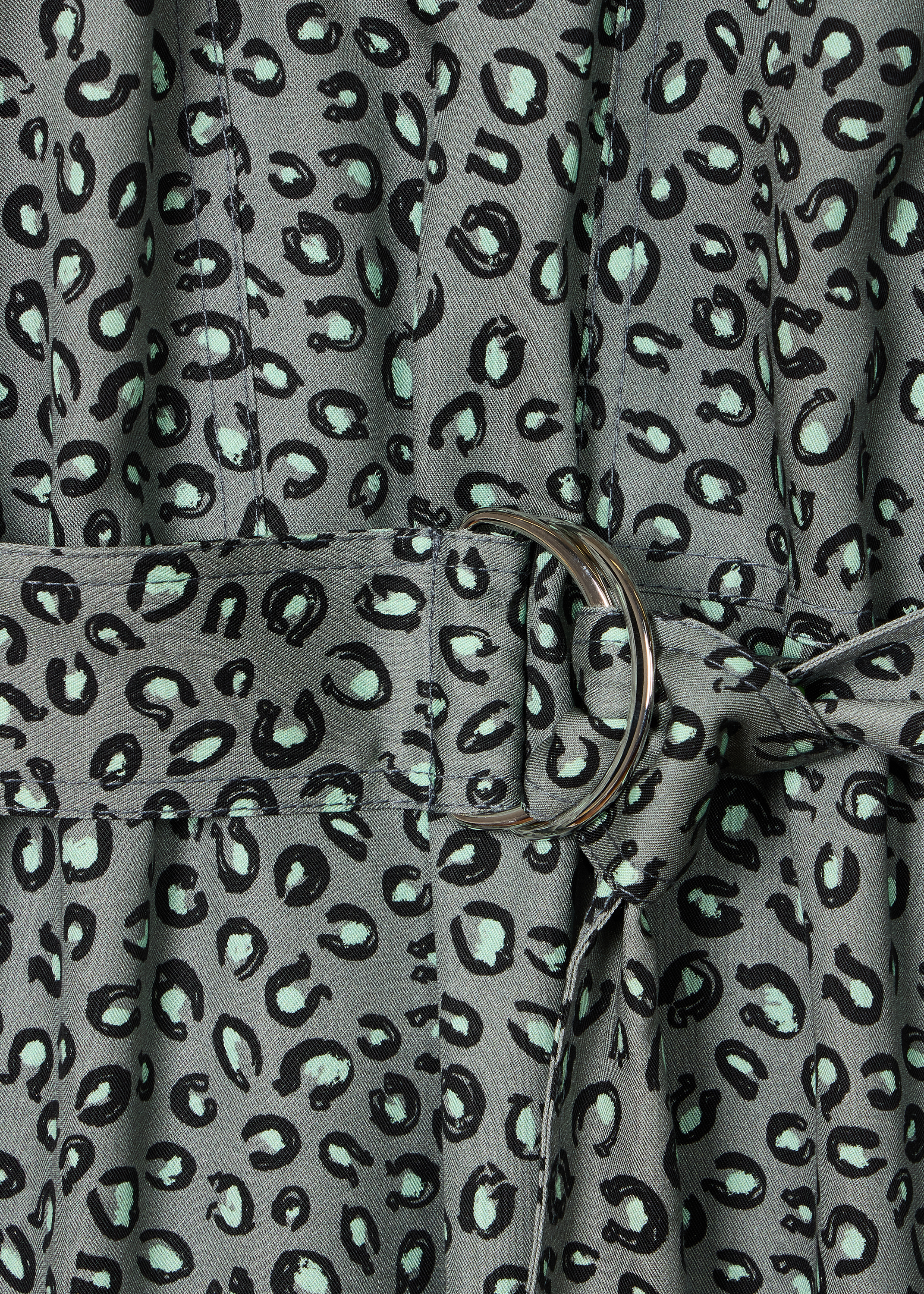 Women's Blue 'Animal' Print Dress