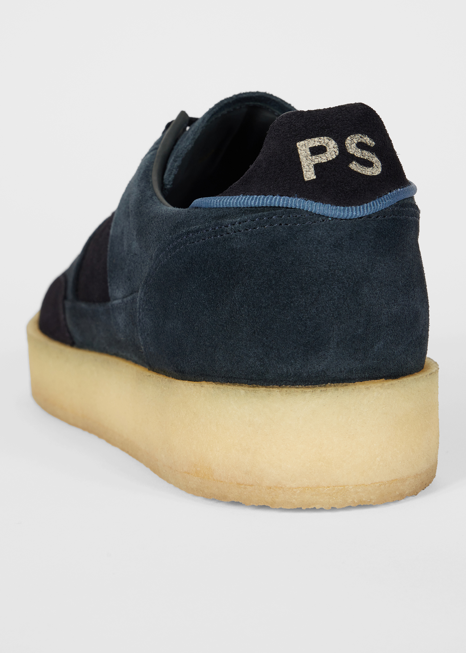 Navy Crepe Sole 'Dover' Trainers