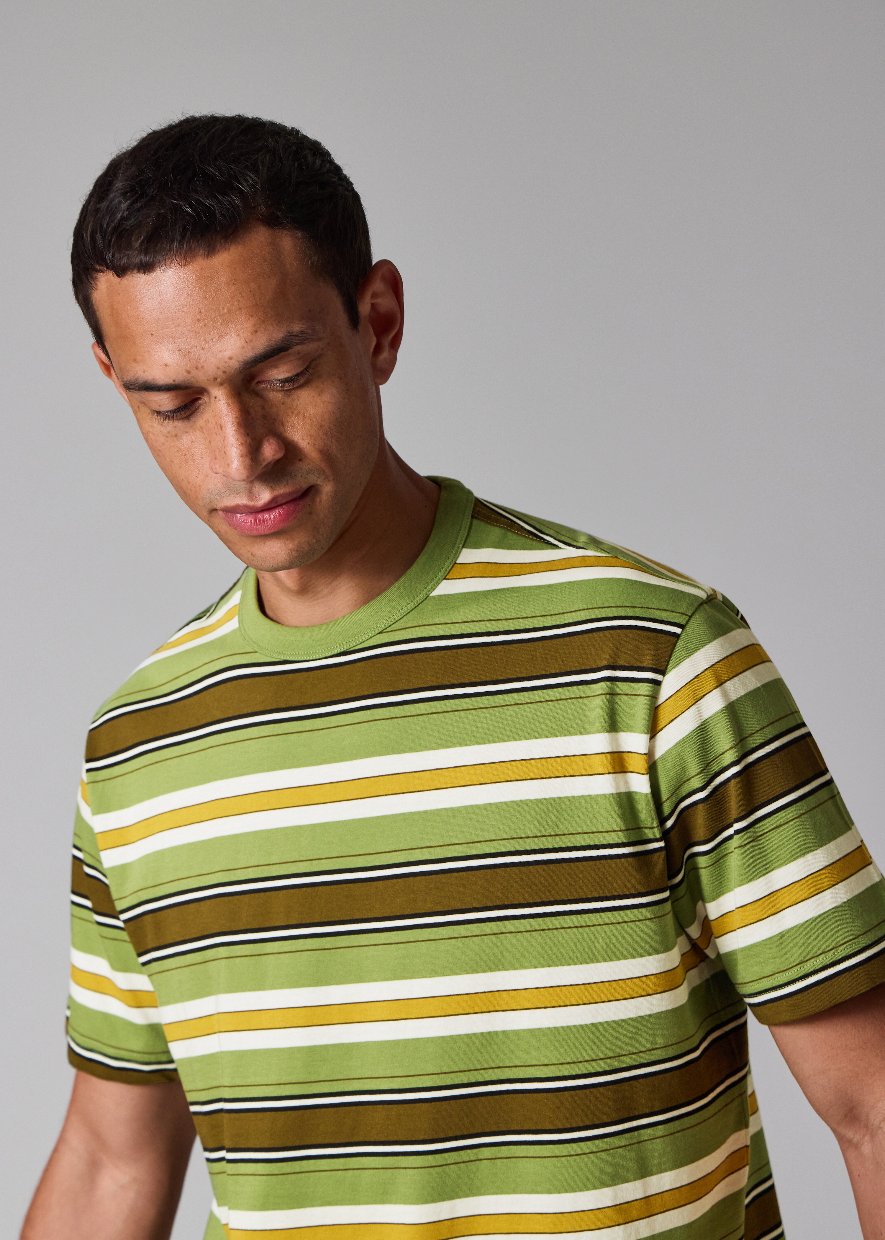 Light Green Stripe T-Shirt