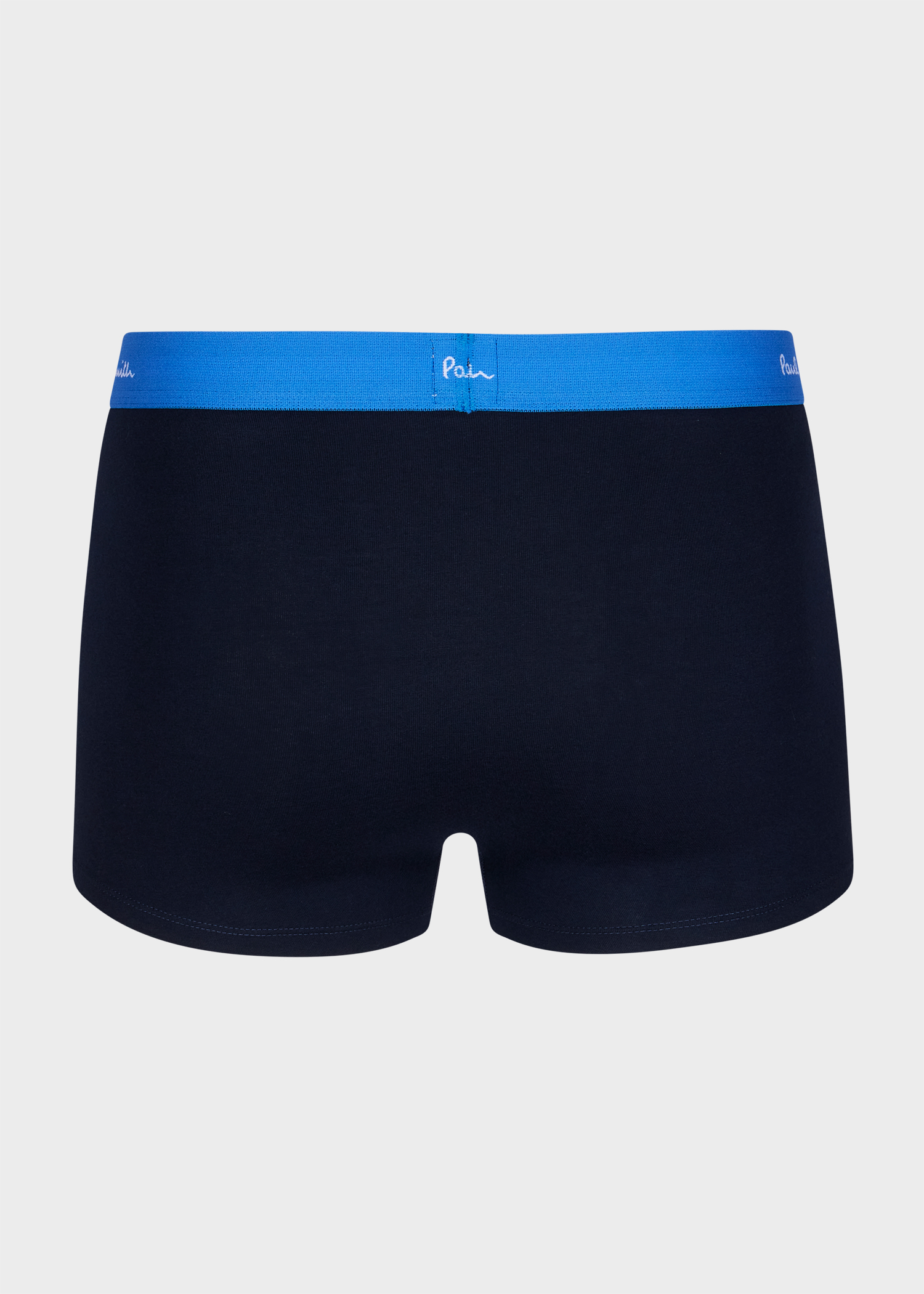 Stripe and Plain Mixed Boxer Briefs Five Pack