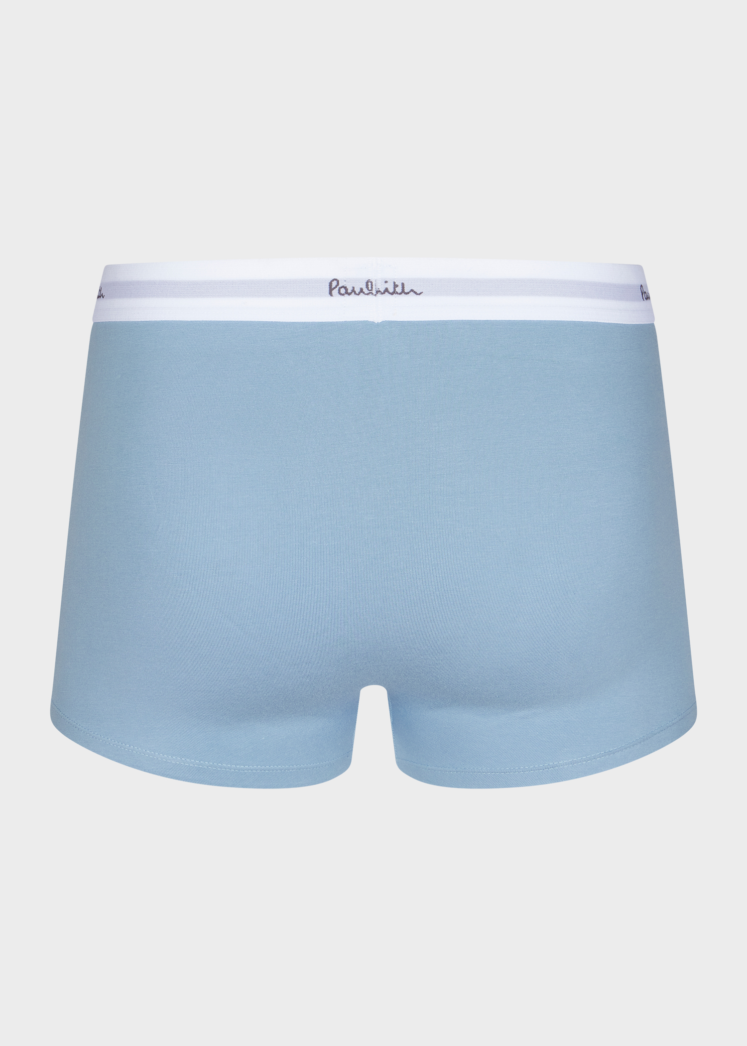 Stripe and Plain Mixed Boxer Briefs Five Pack