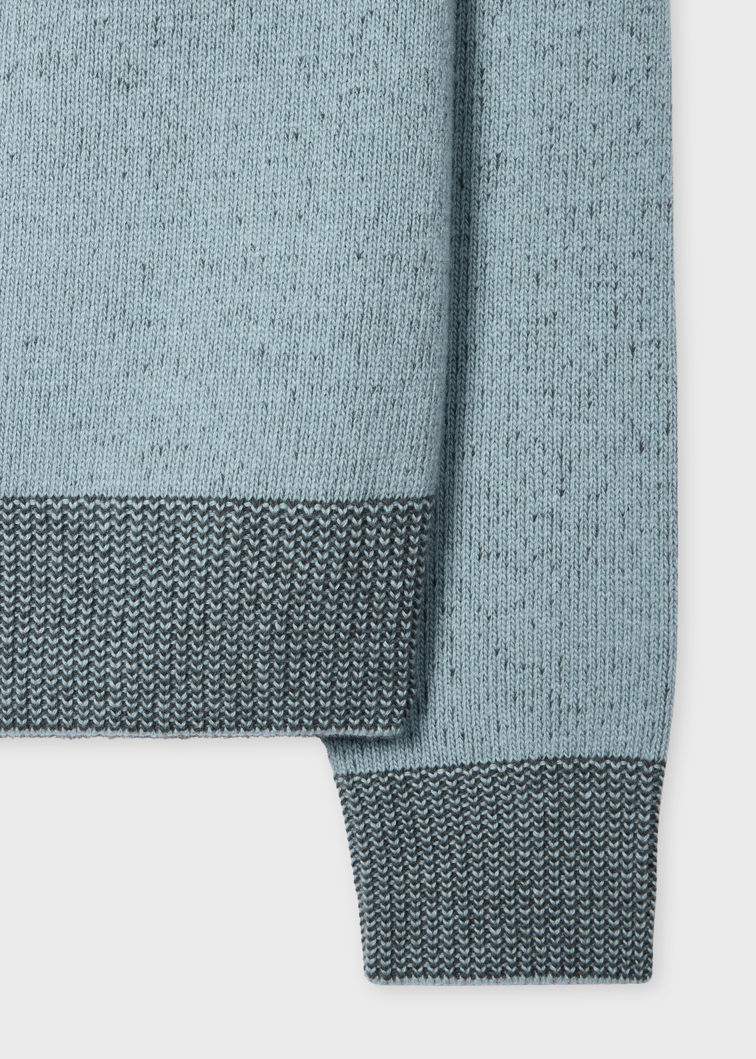 Light Blue Lambswool Cardigan
