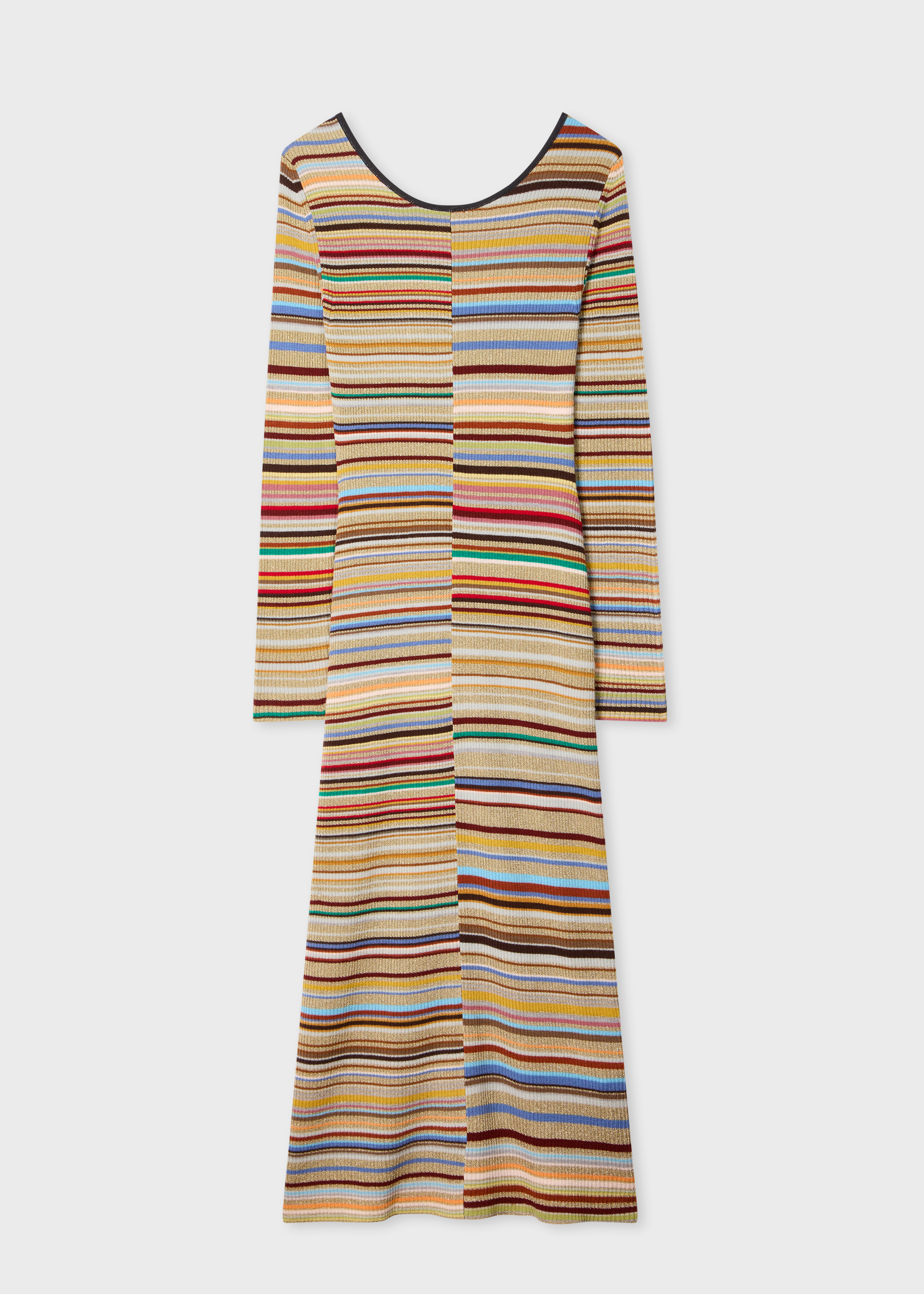 Women's Glitter 'Signature Stripe' Knitted Dress