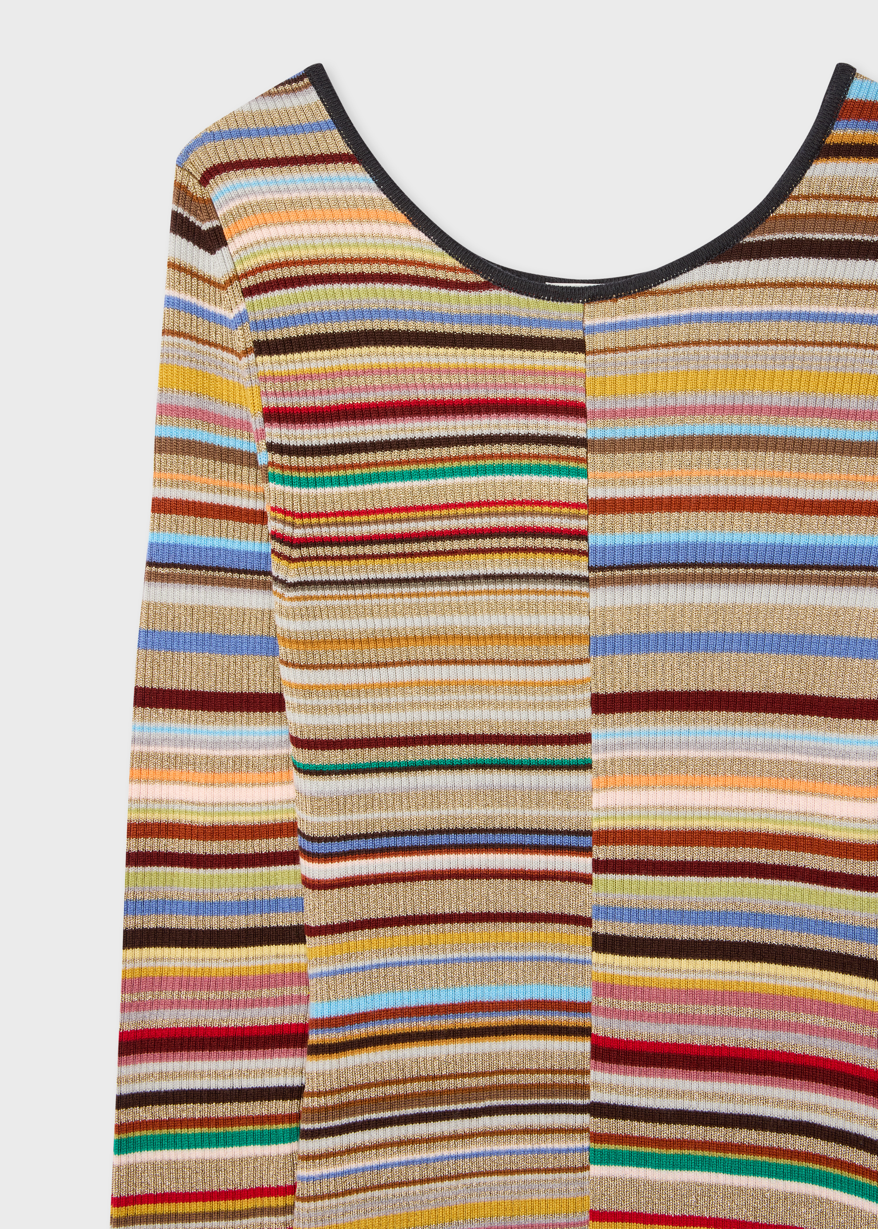 Women's Glitter 'Signature Stripe' Knitted Dress
