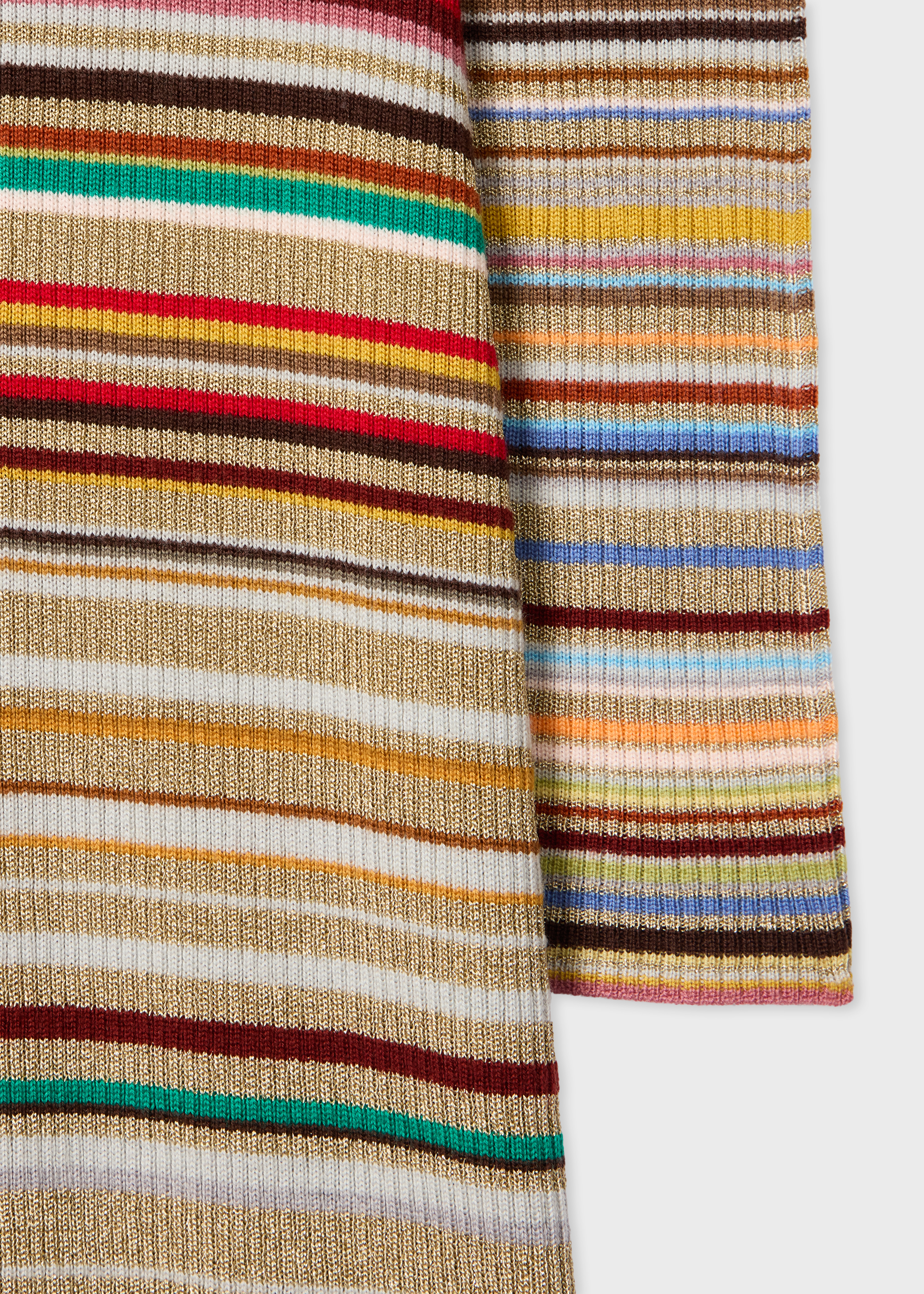Women's Glitter 'Signature Stripe' Knitted Dress
