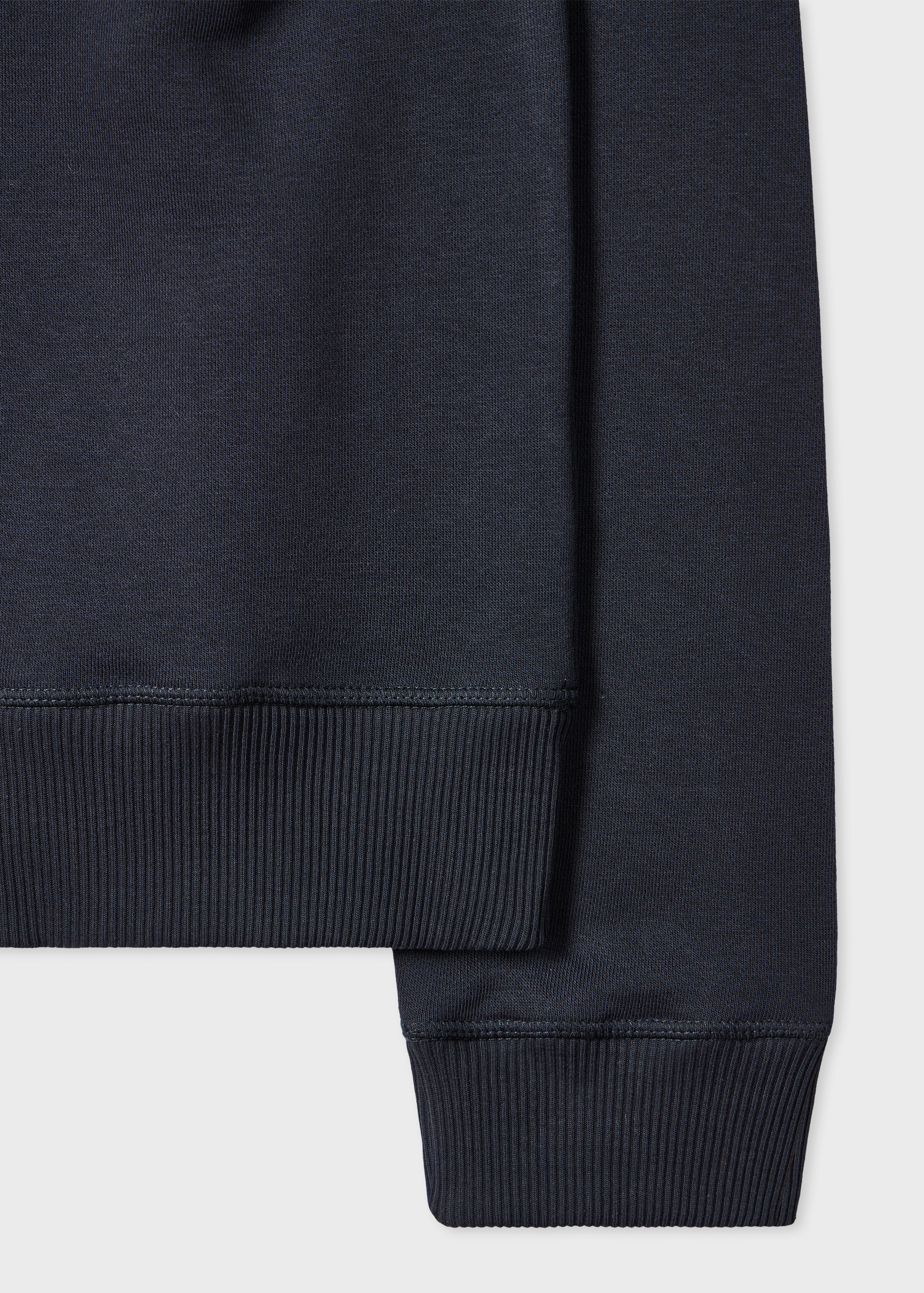 Navy 'Stitch Stripe' Logo Sweatshirt