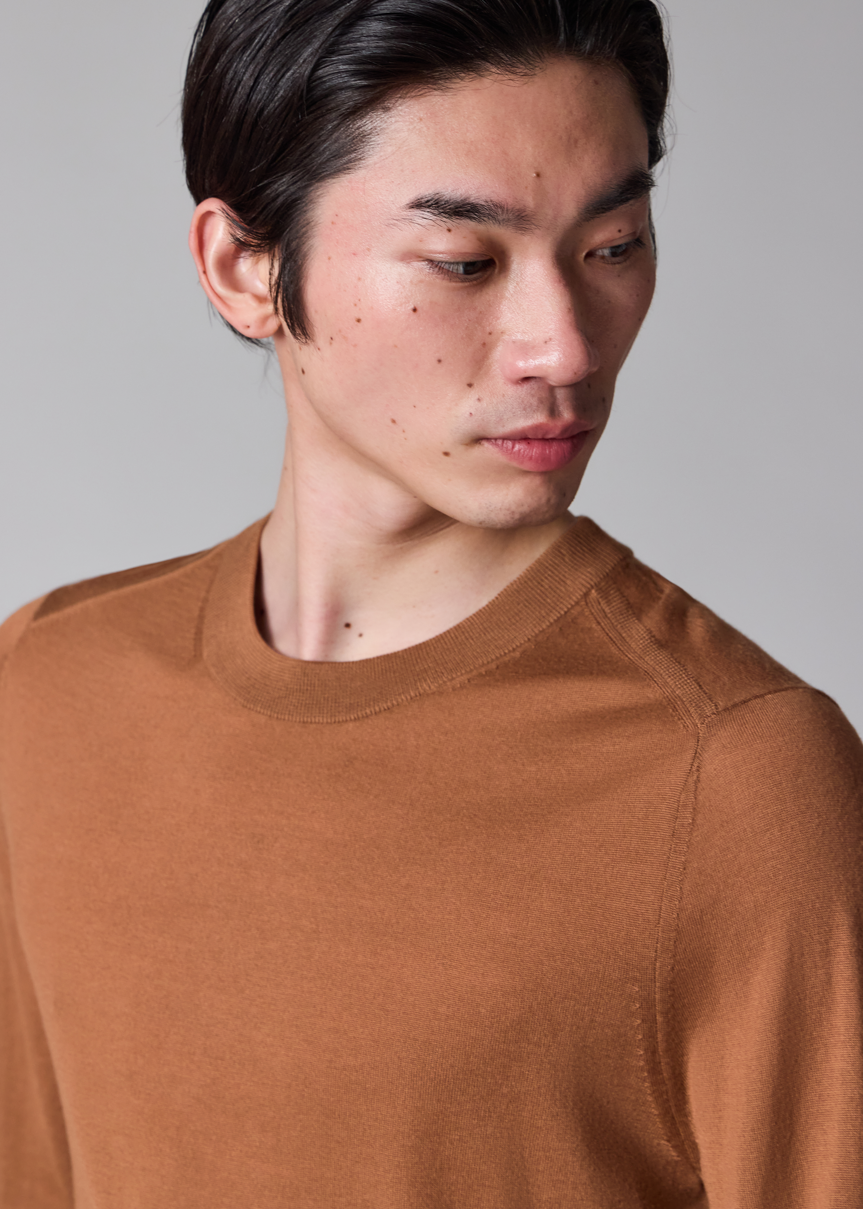 Terracotta Merino Wool Sweater