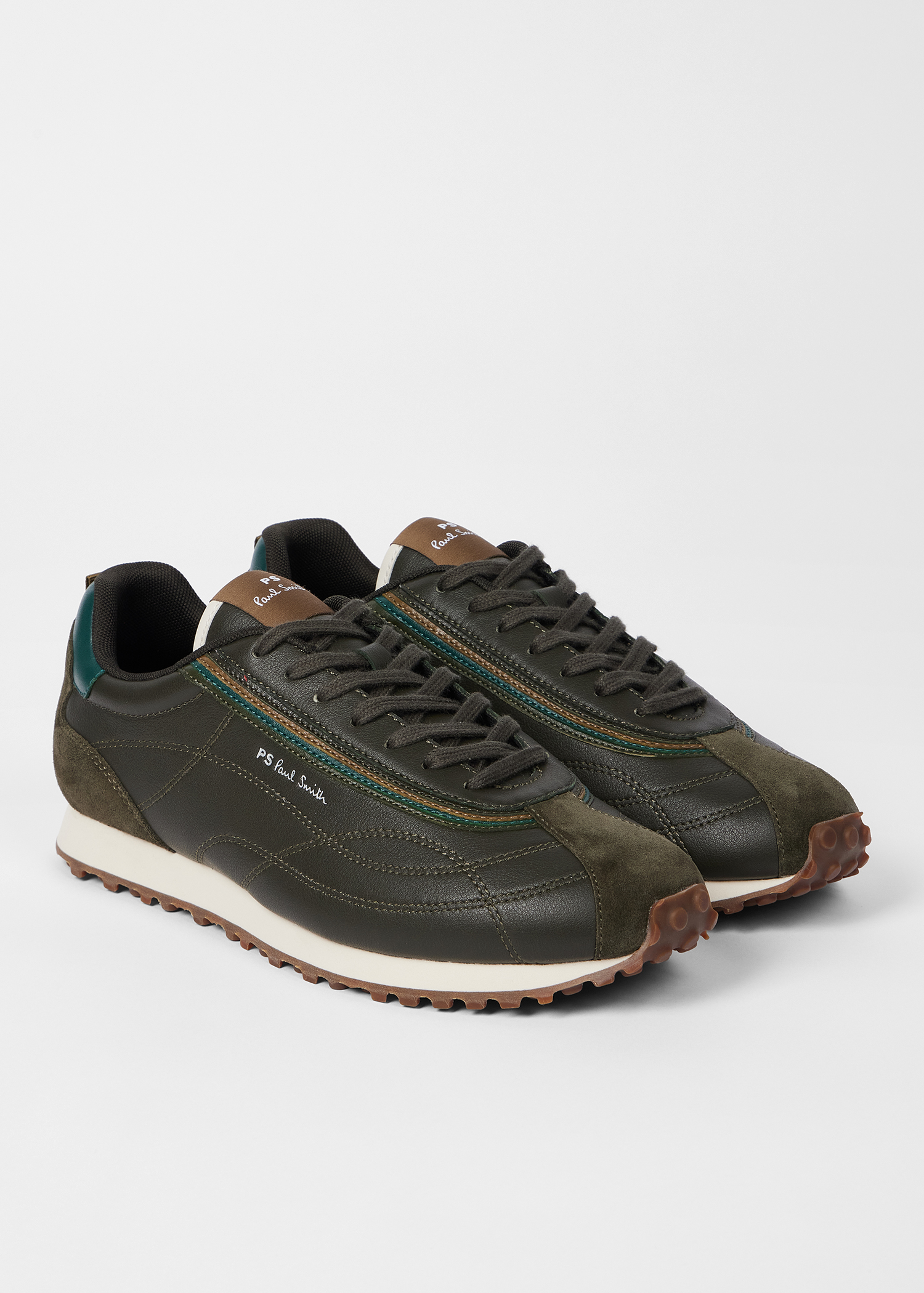 Khaki 'Haskell' Trainers