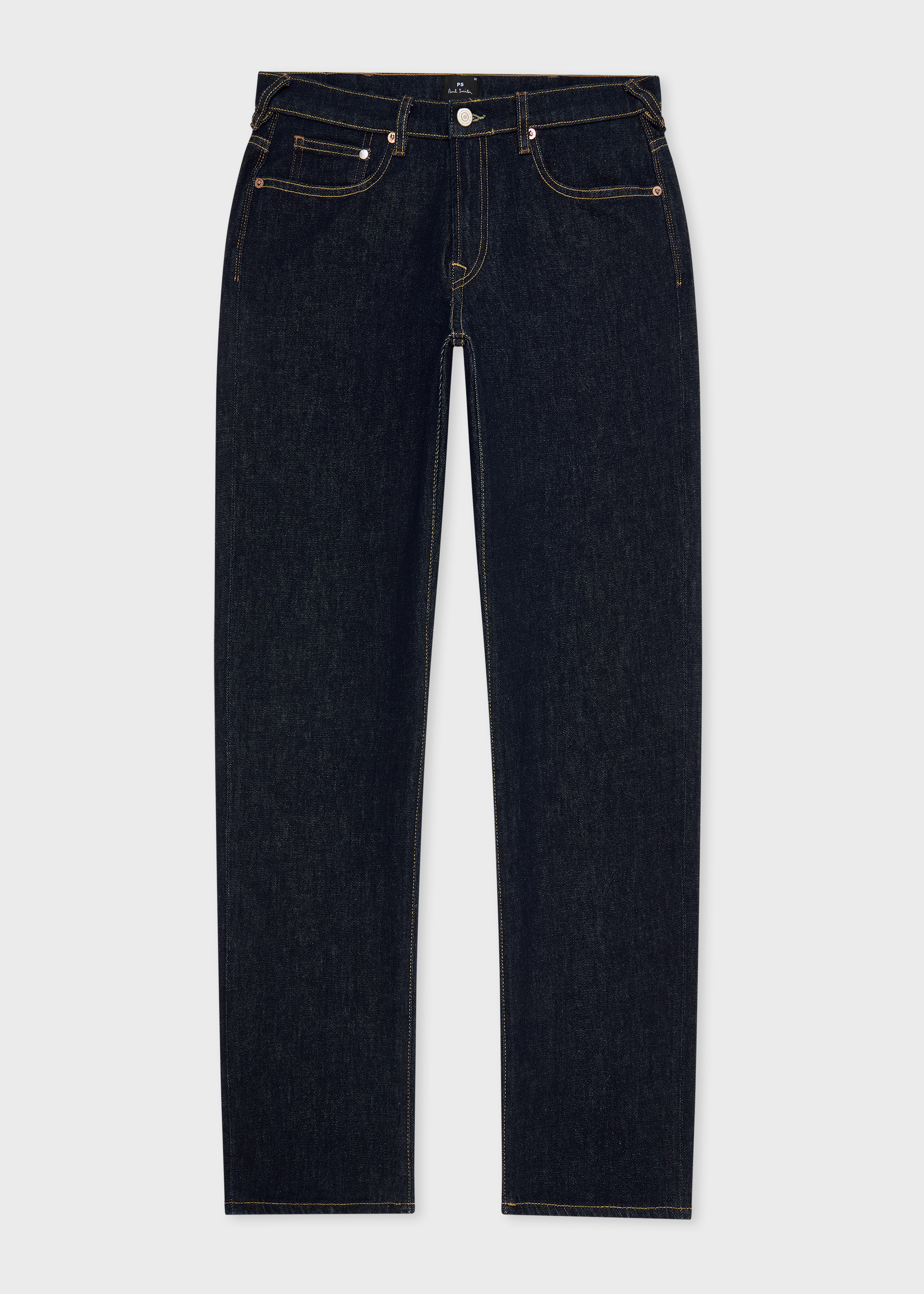 Relaxed Tapered-Fit Rinse Wash 'Organic Vintage Stretch' Jeans