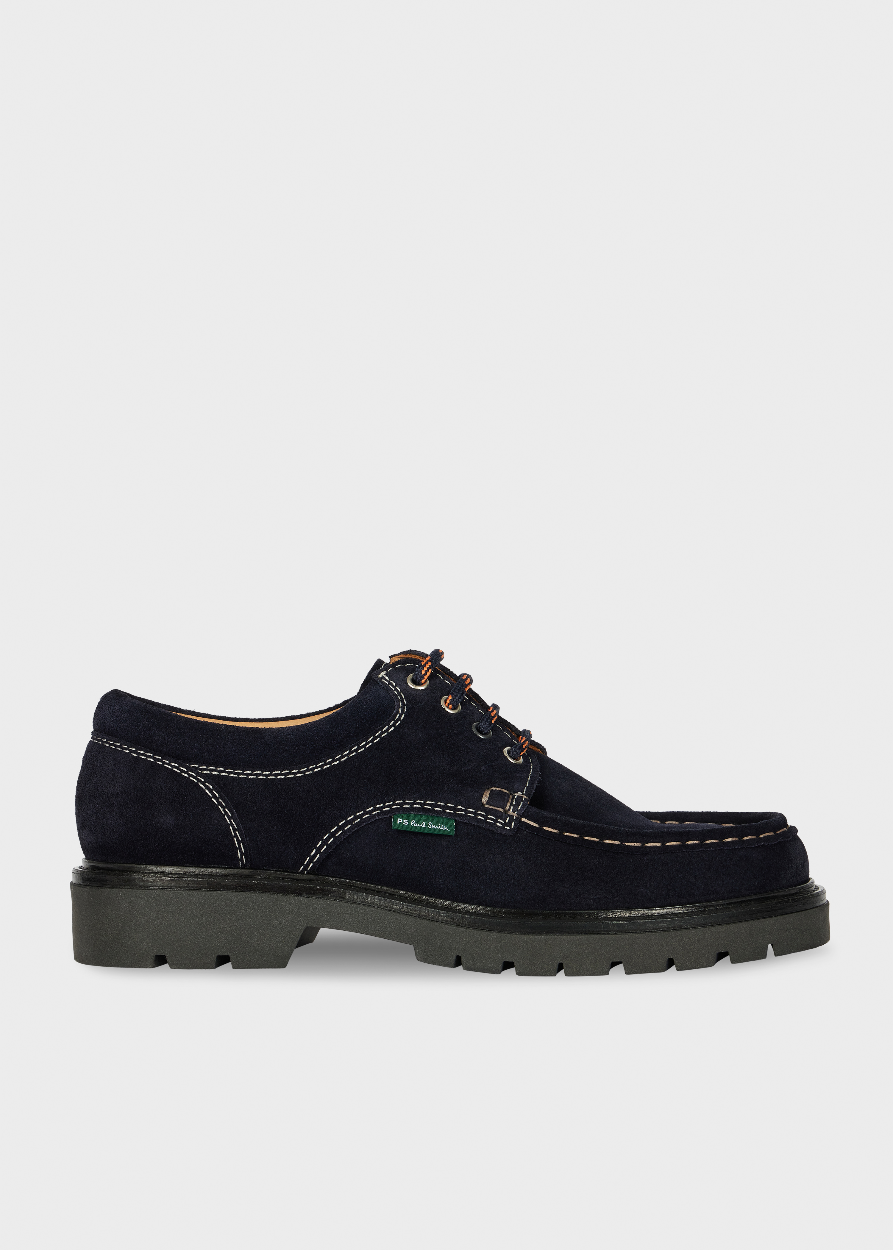 Navy Suede 'Rooster' Shoes
