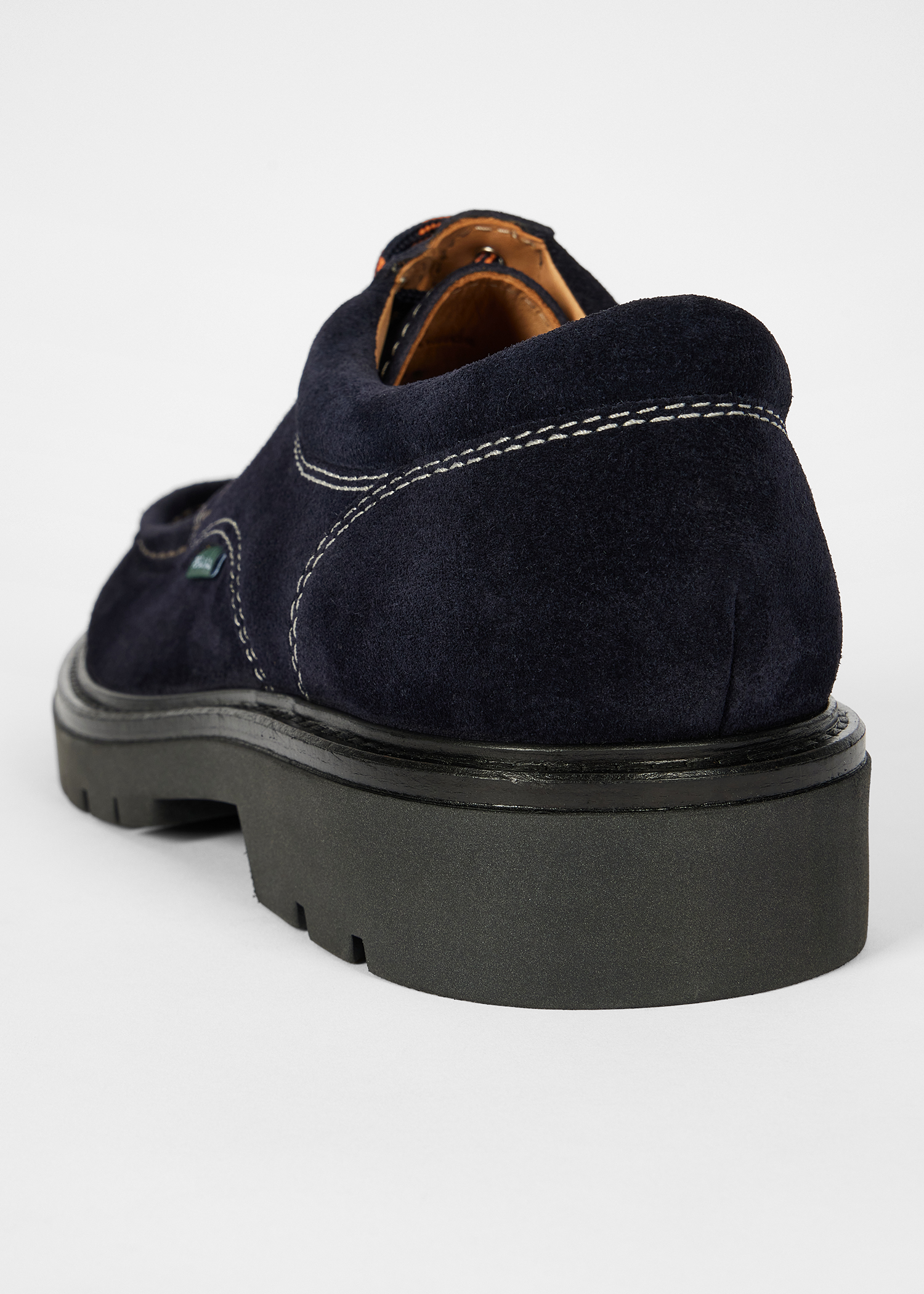 Navy Suede 'Rooster' Shoes