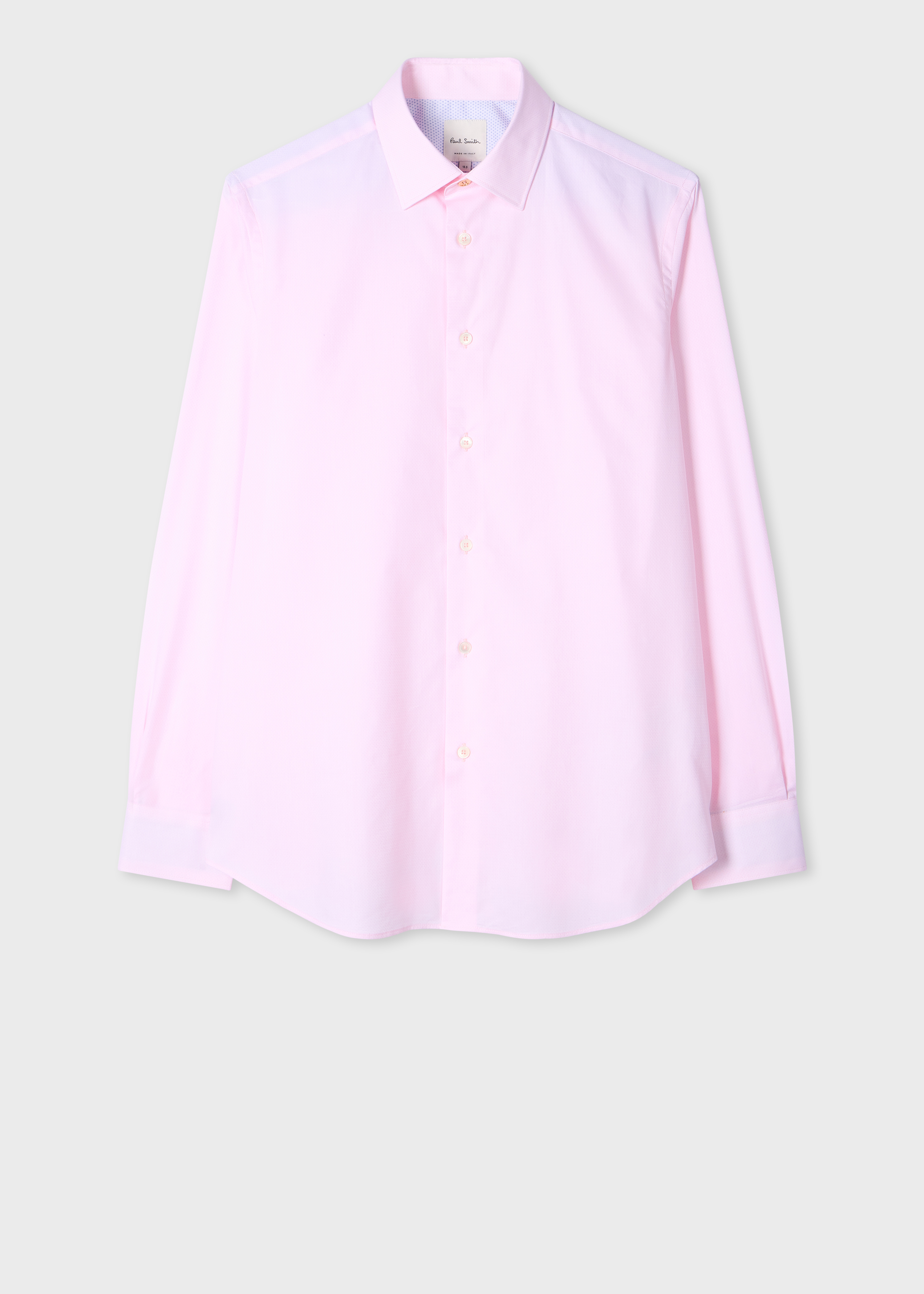 Tailored-Fit Pink Pin-Dot Easy Care Shirt
