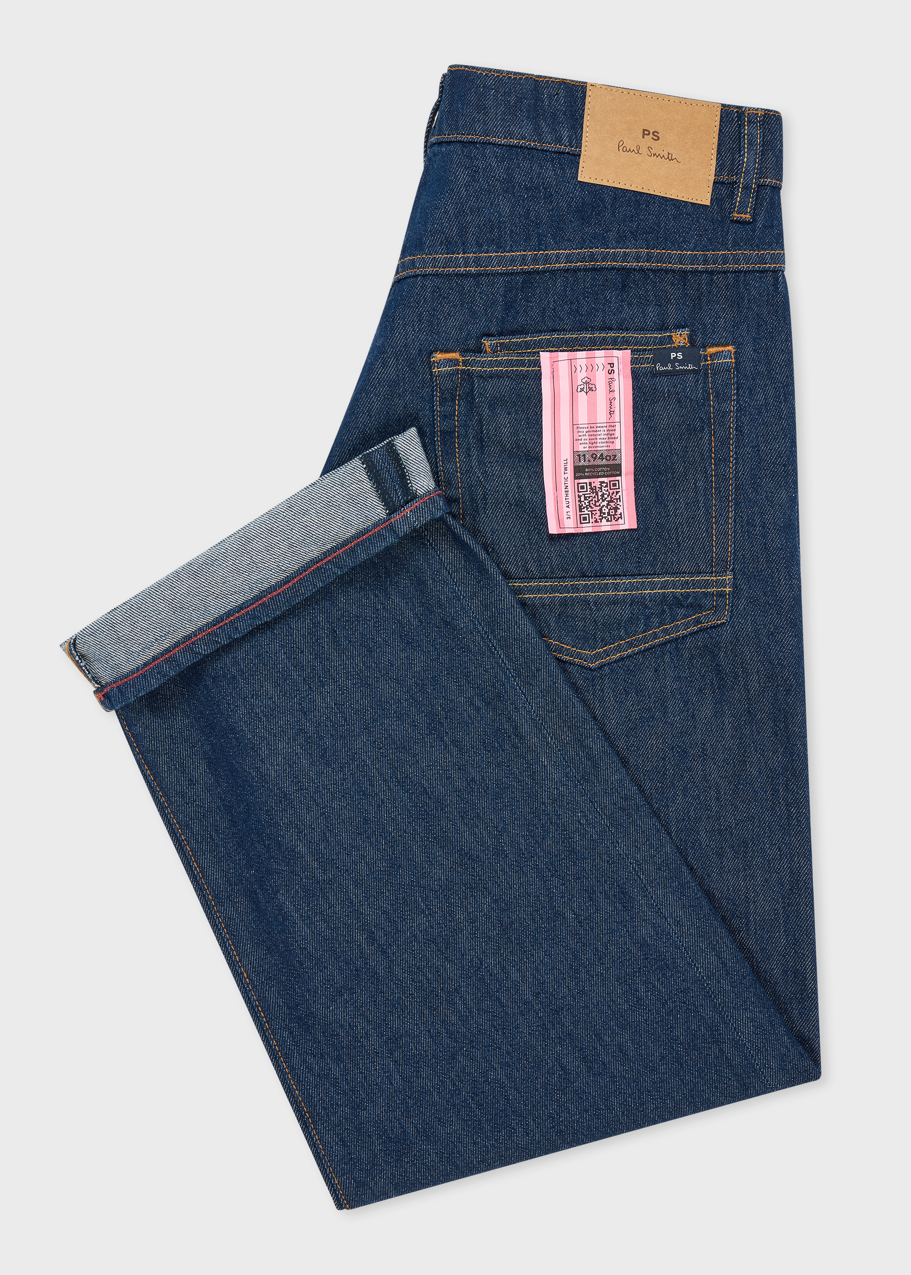 Relaxed-Fit Rinse Wash Recycled Cotton-Blend Jeans
