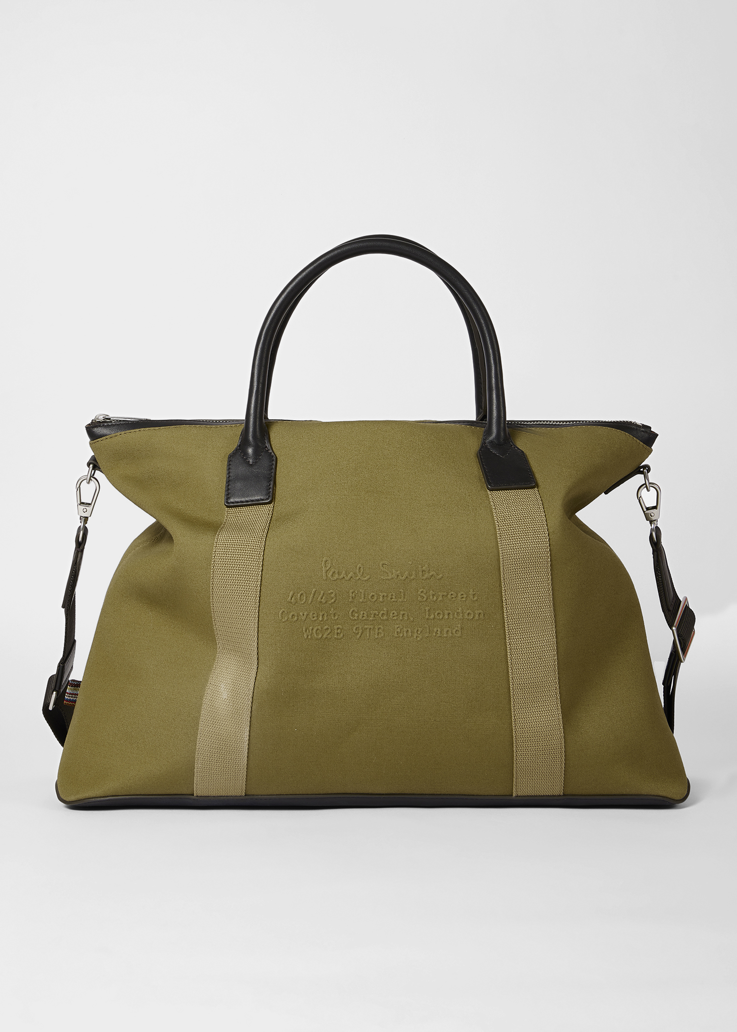Khaki Canvas Tote Bag