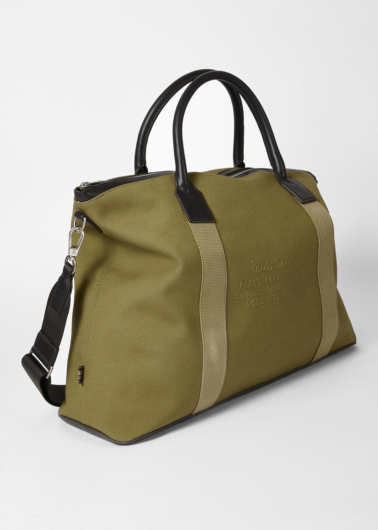 Khaki Canvas Tote Bag