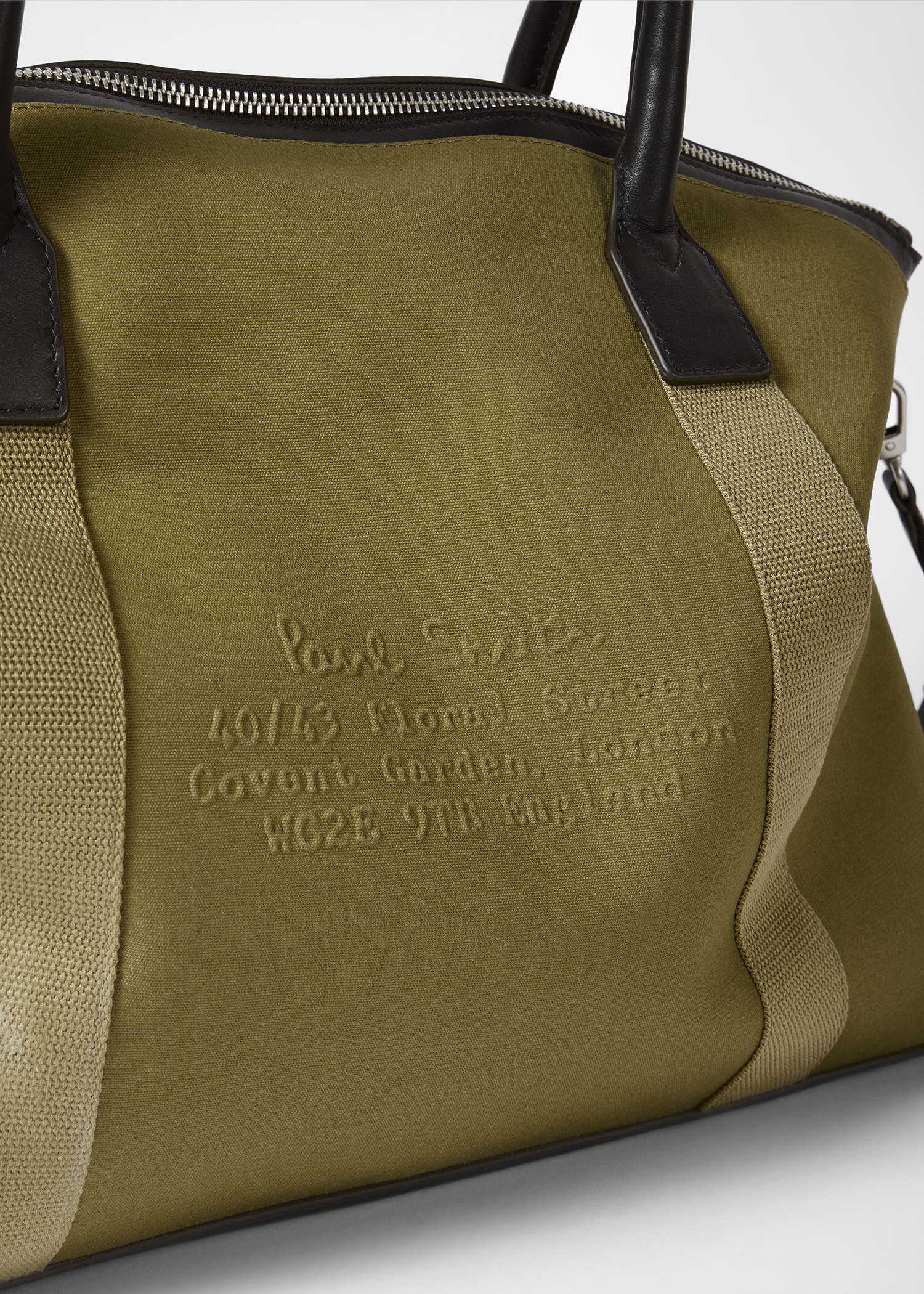 Khaki Canvas Tote Bag