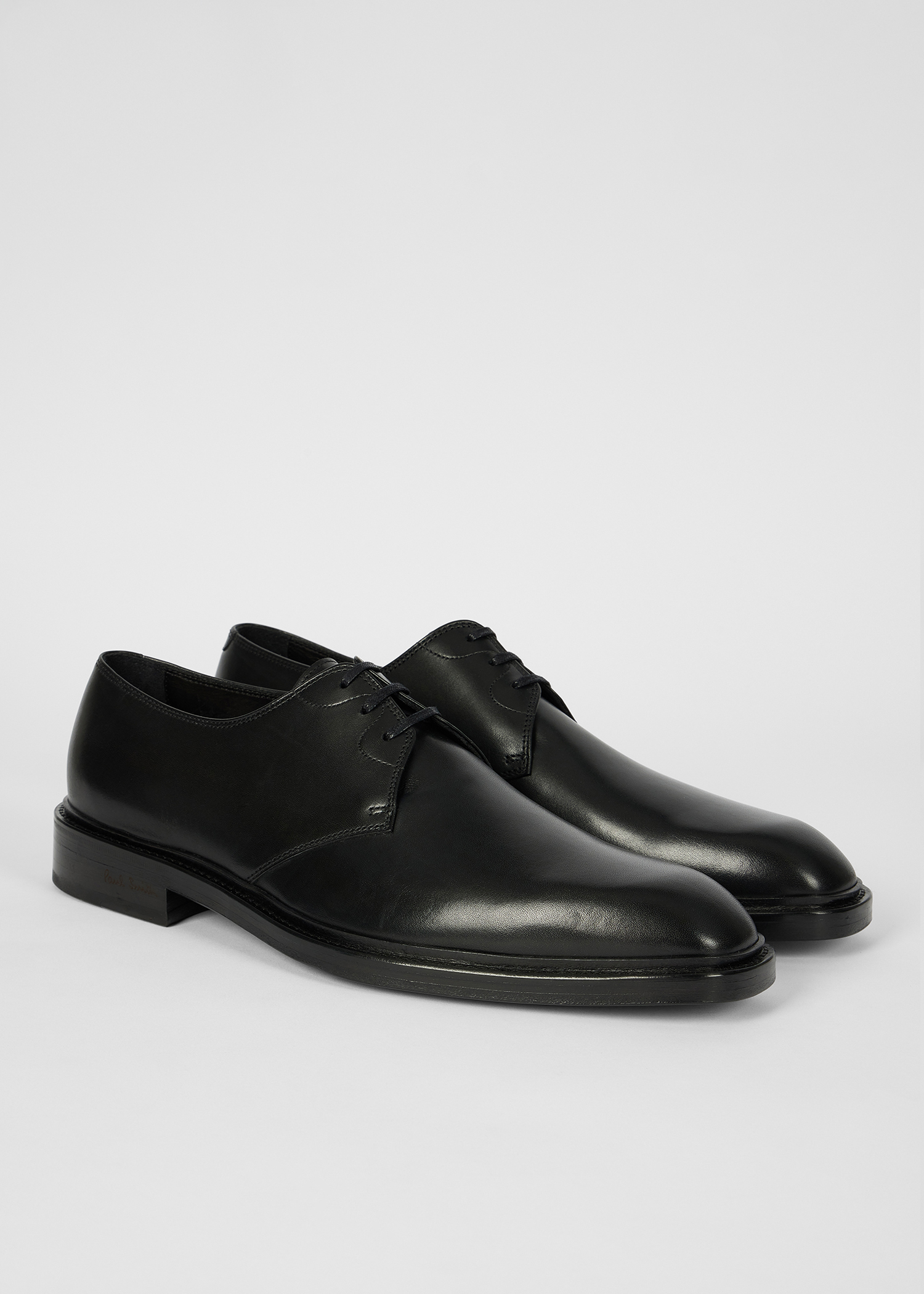 Black Leather 'Sheridan' Shoes